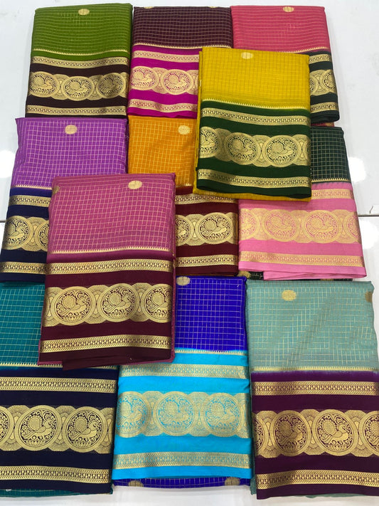 Crepe Georgette Butta Saree(3193)