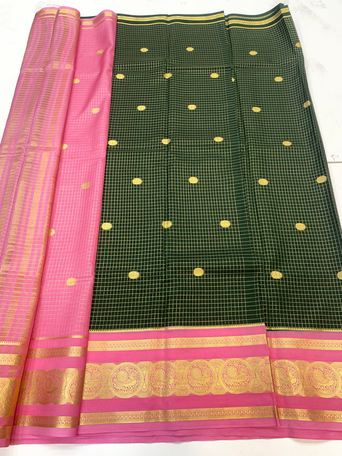 Crepe Georgette Butta Saree(3193)