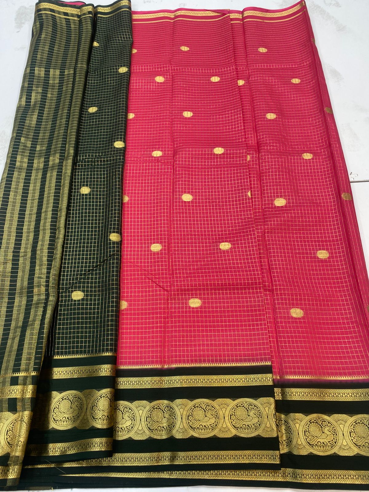 Crepe Georgette Butta Saree(3193)