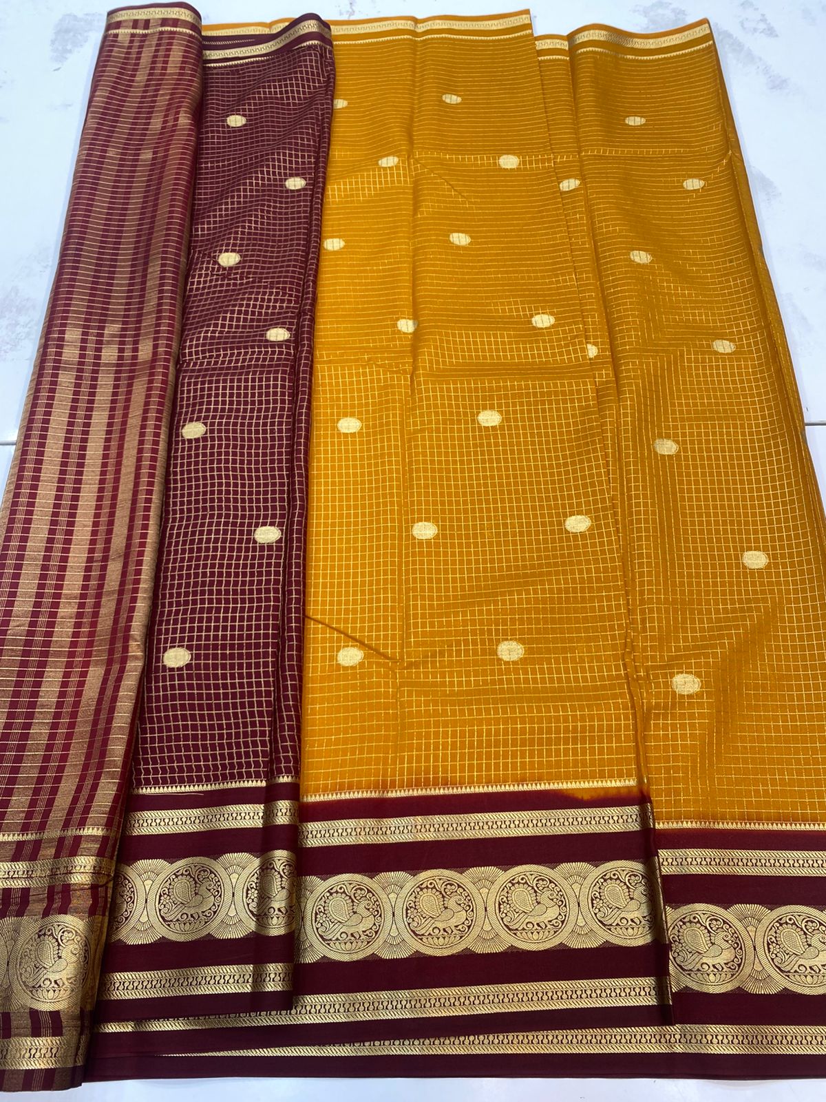 Crepe Georgette Butta Saree(3193)
