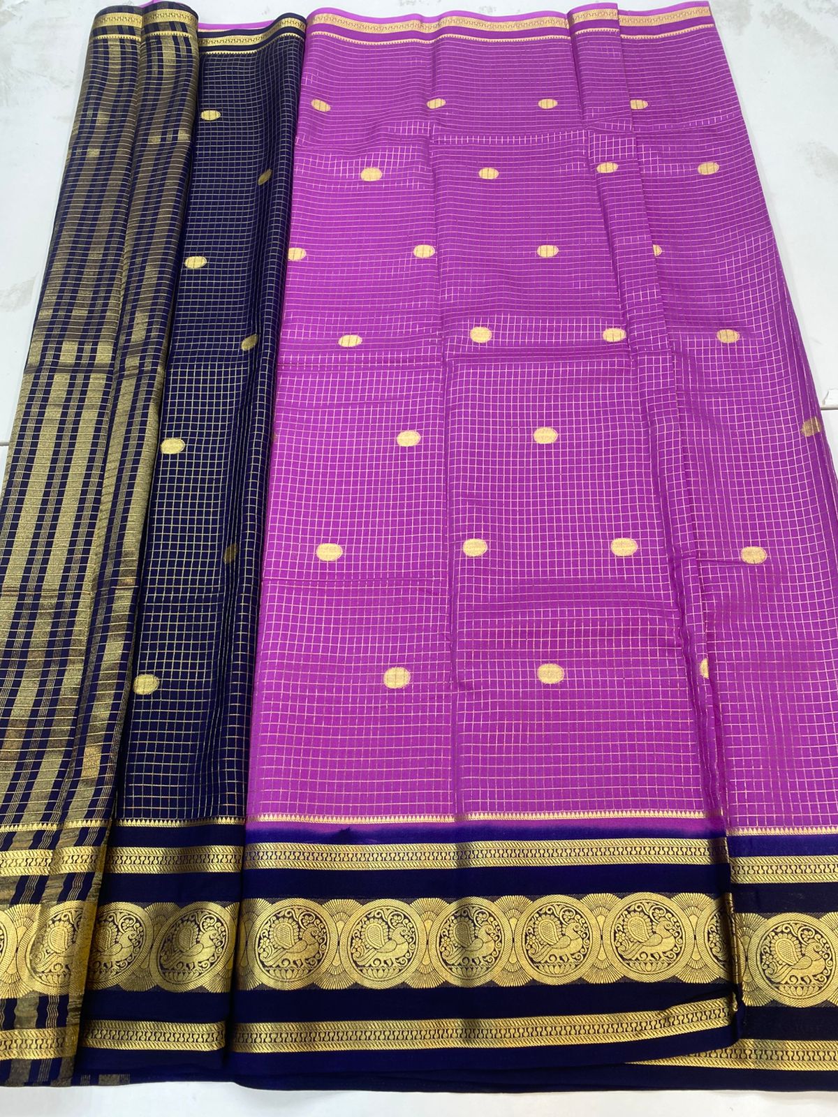 Crepe Georgette Butta Saree(3193)