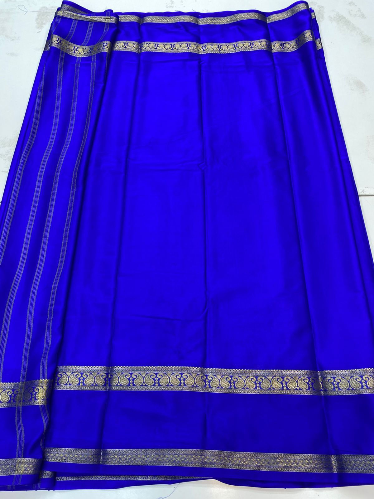 Mysore Crepe Self Saree(3196C)