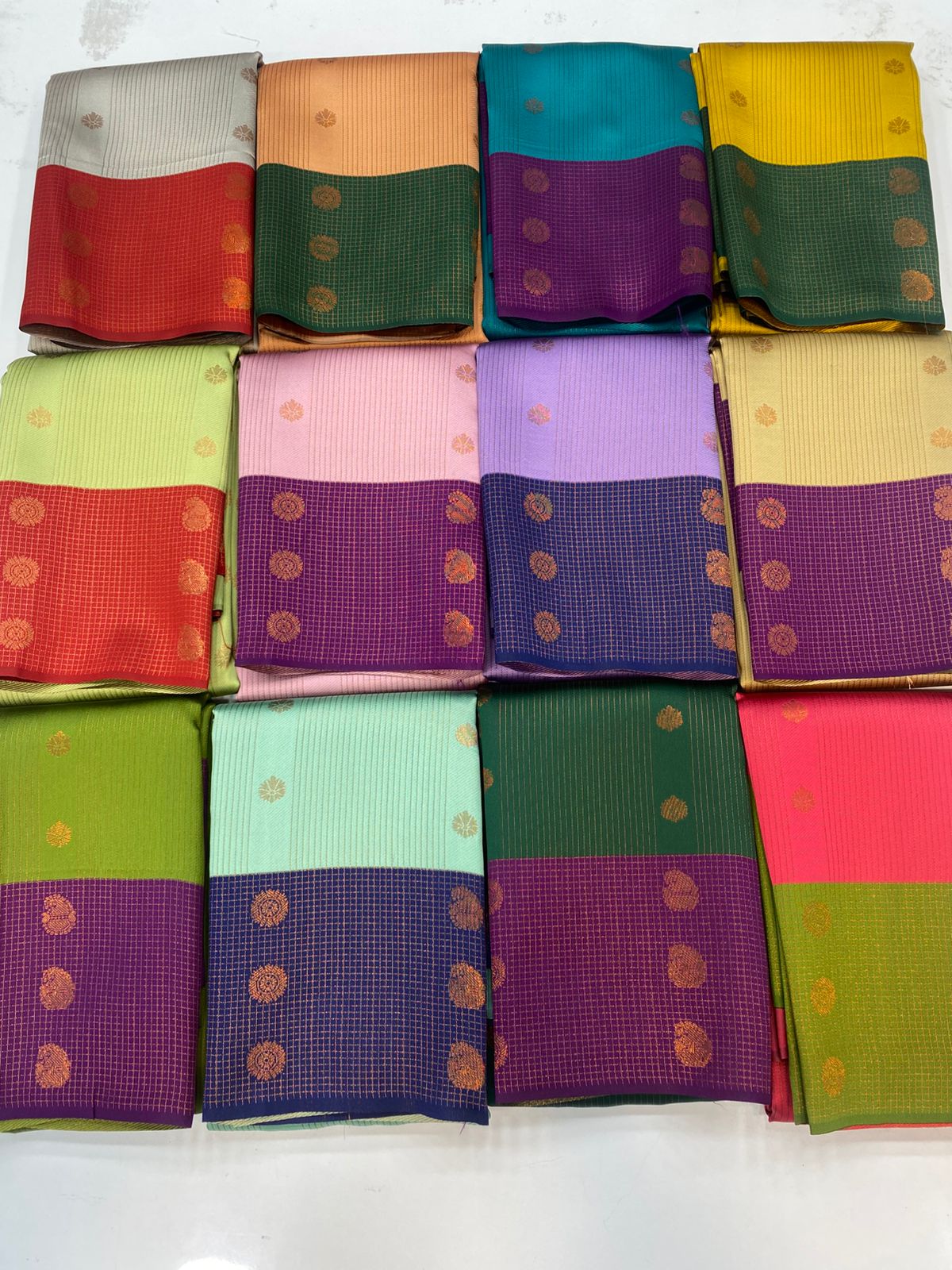 Semi Silk Butta Saree(3208)