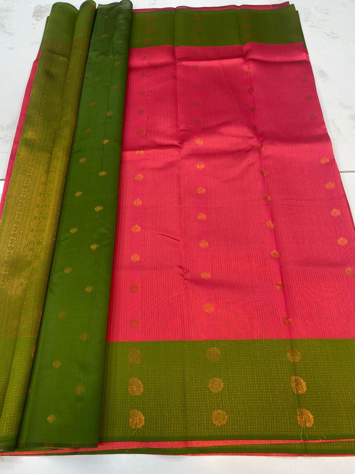 Semi Silk Butta Saree(3208)