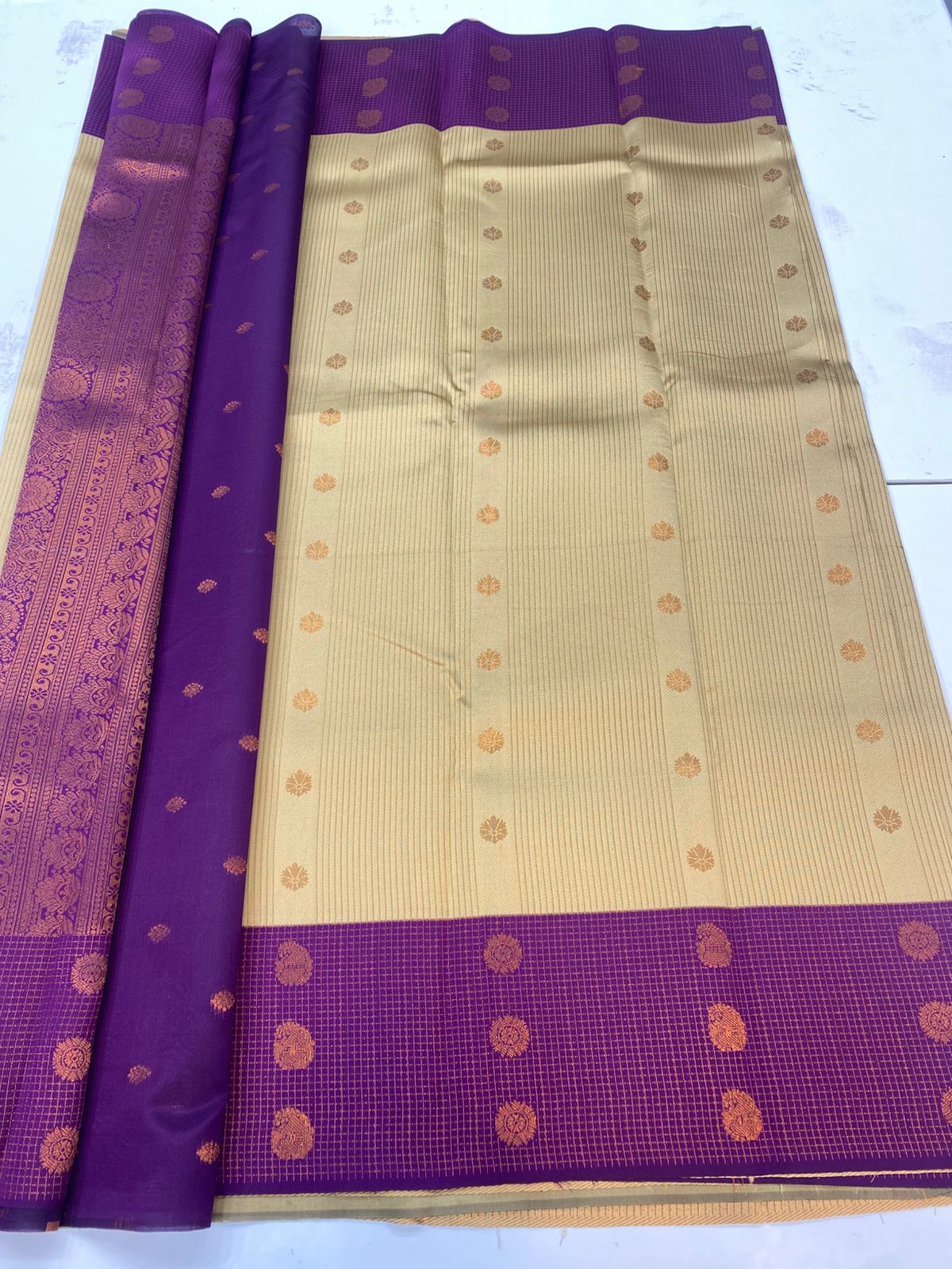 Semi Silk Butta Saree(3208)