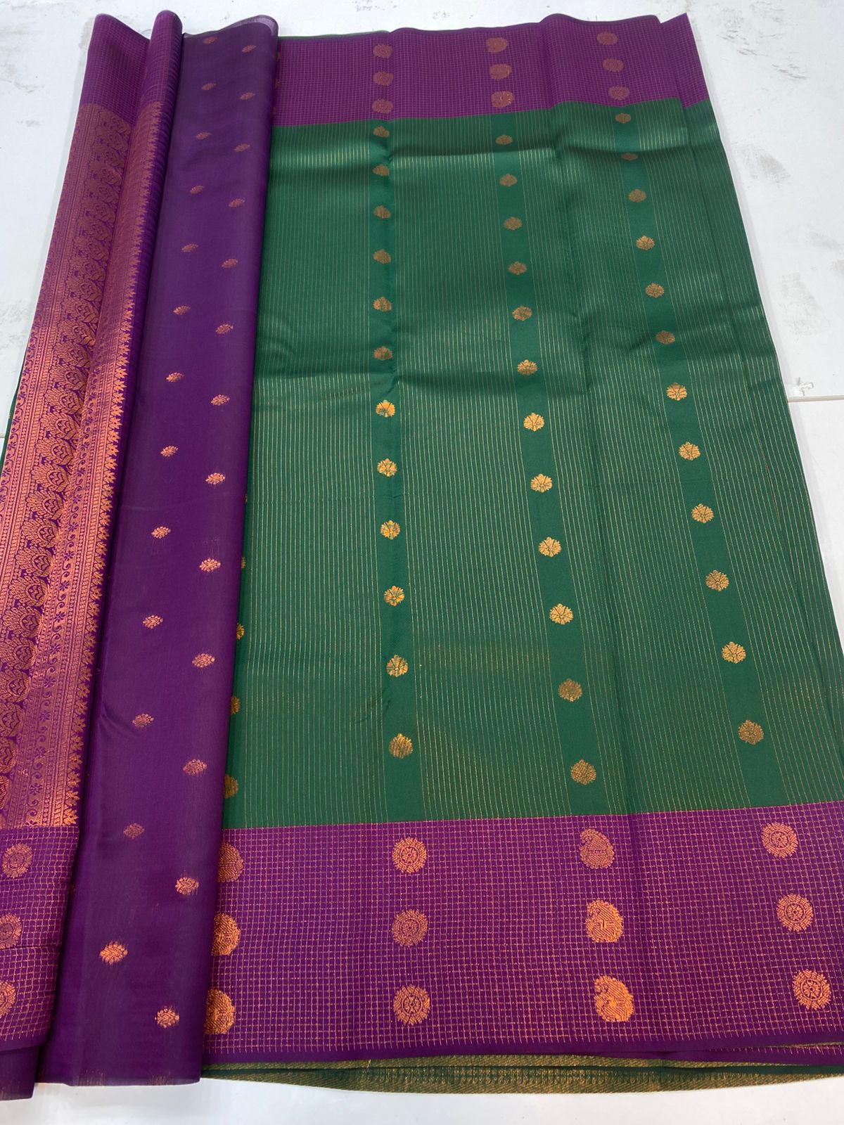 Semi Silk Butta Saree(3208)