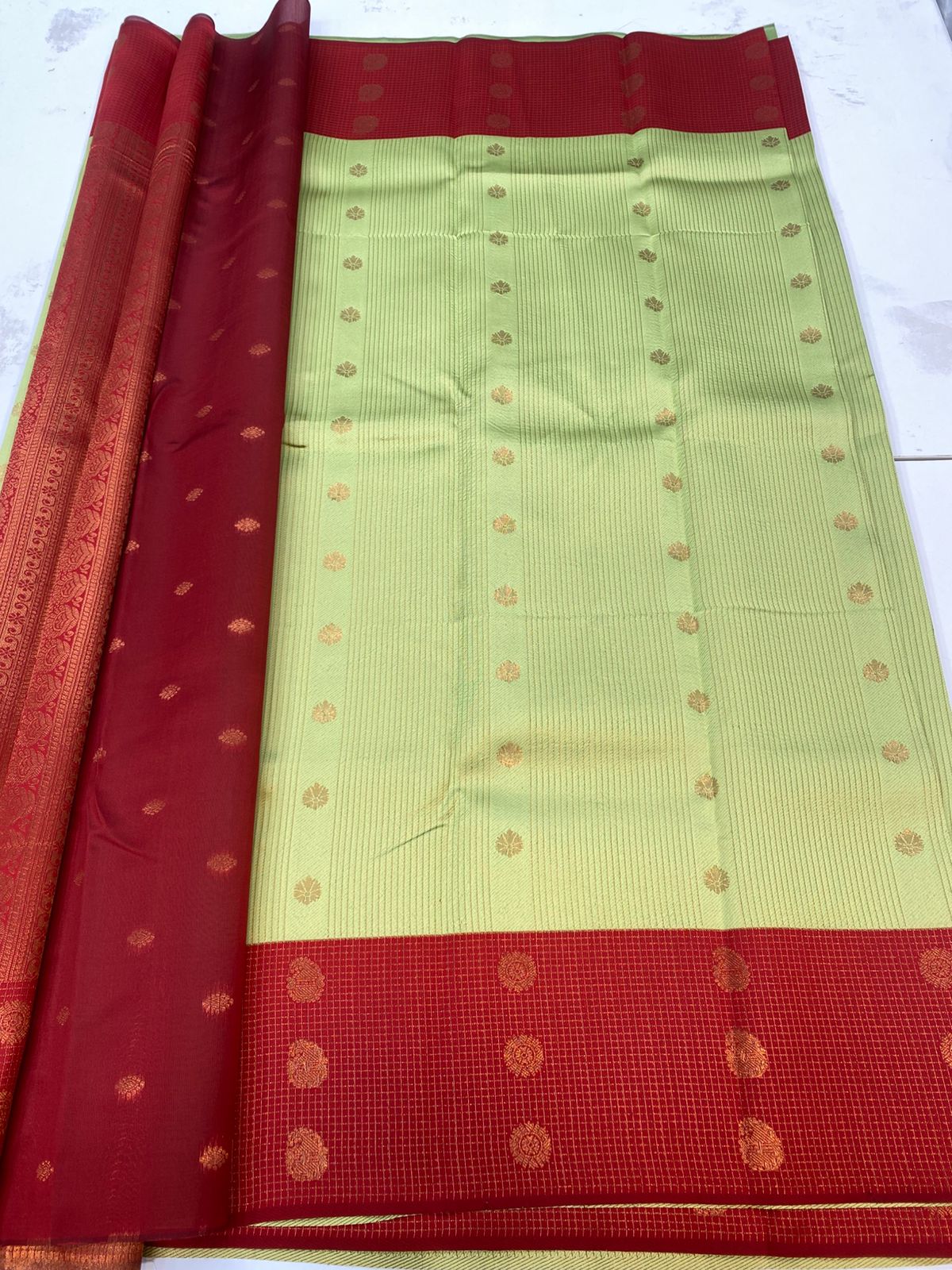 Semi Silk Butta Saree(3208)