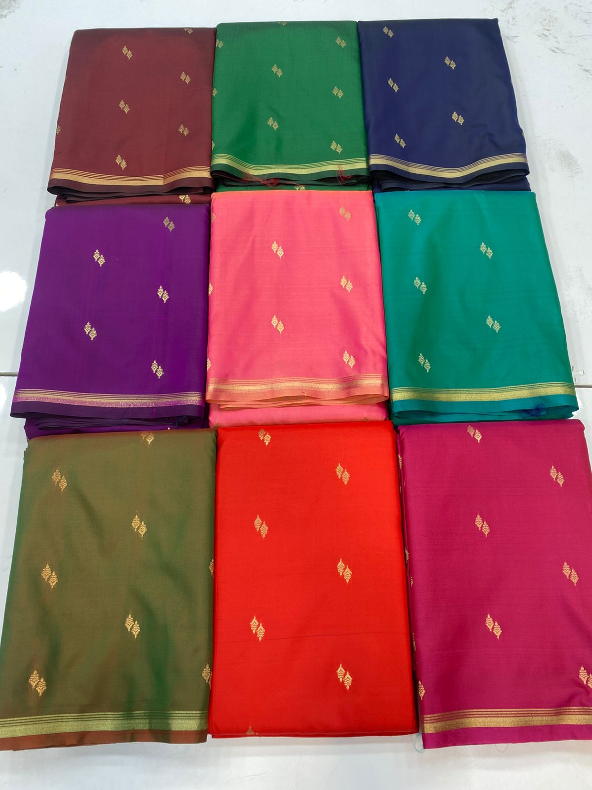 Semi Silk Butta Saree(3206)
