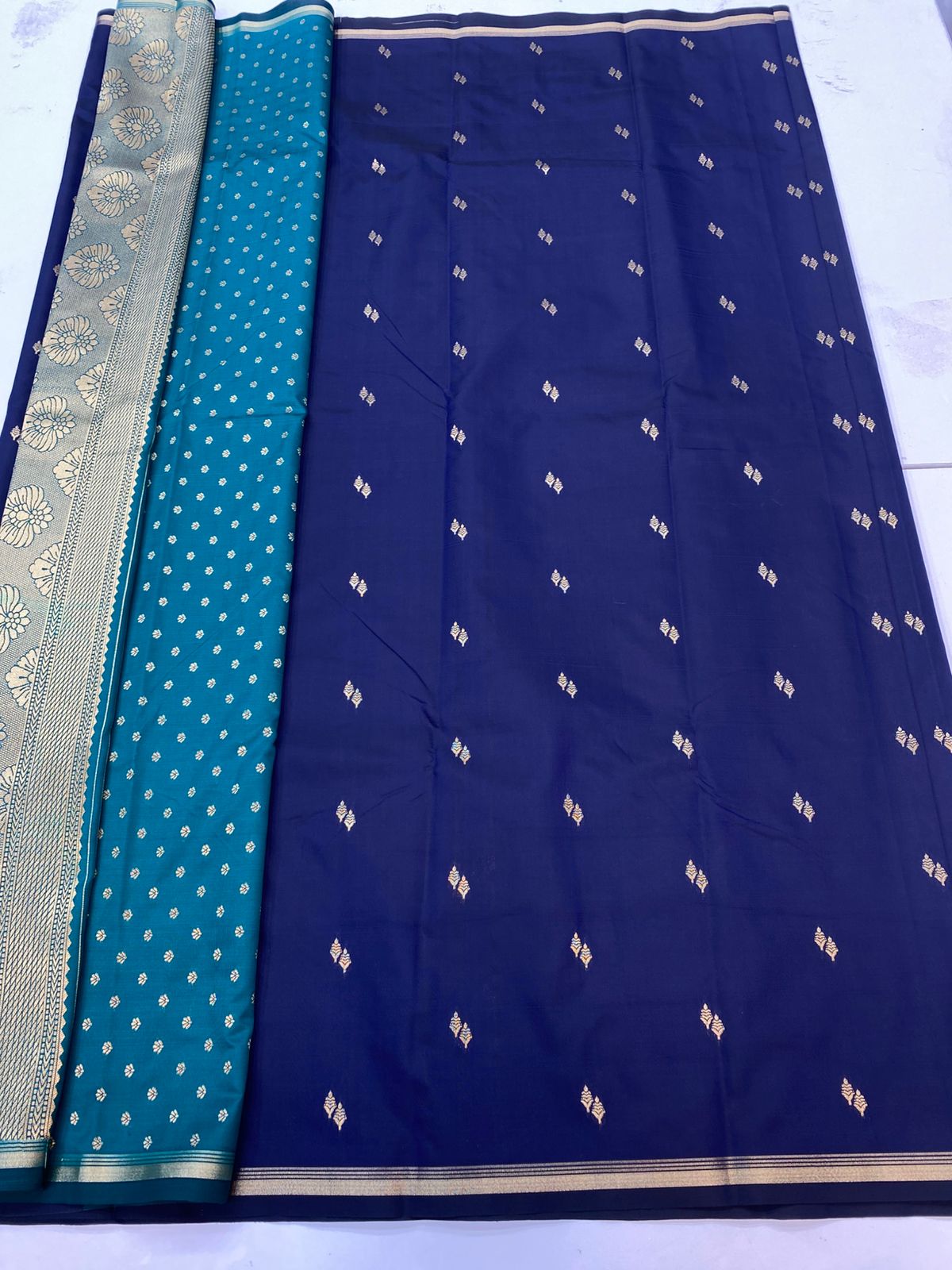 Semi Silk Butta Saree(3206)