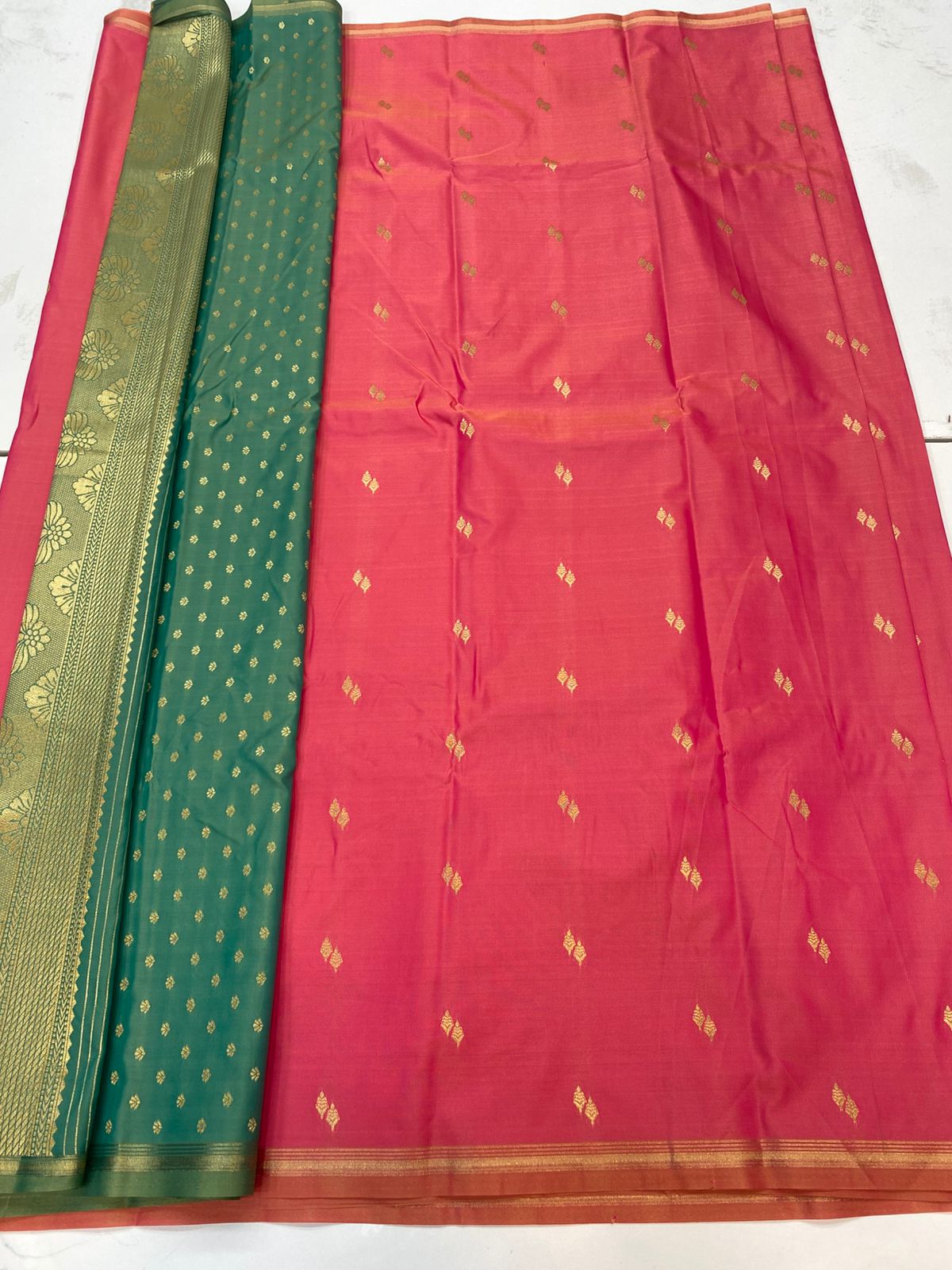 Semi Silk Butta Saree(3206)