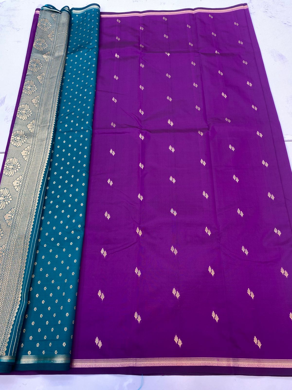 Semi Silk Butta Saree(3206)