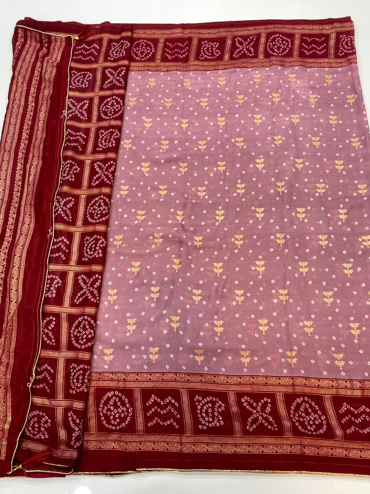 Fancy Georgette Foil Butta Saree(3215)