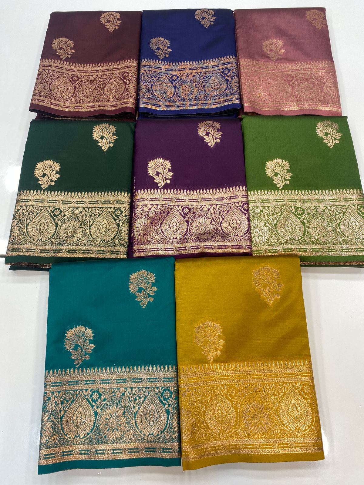 Semi Silk Butta Saree(3211B)