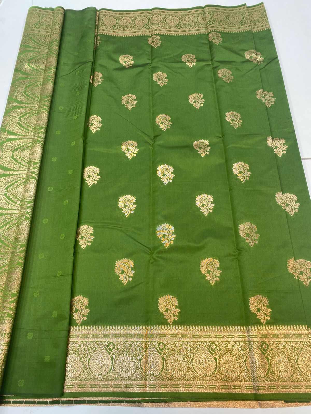 Semi Silk Butta Saree(3211B)