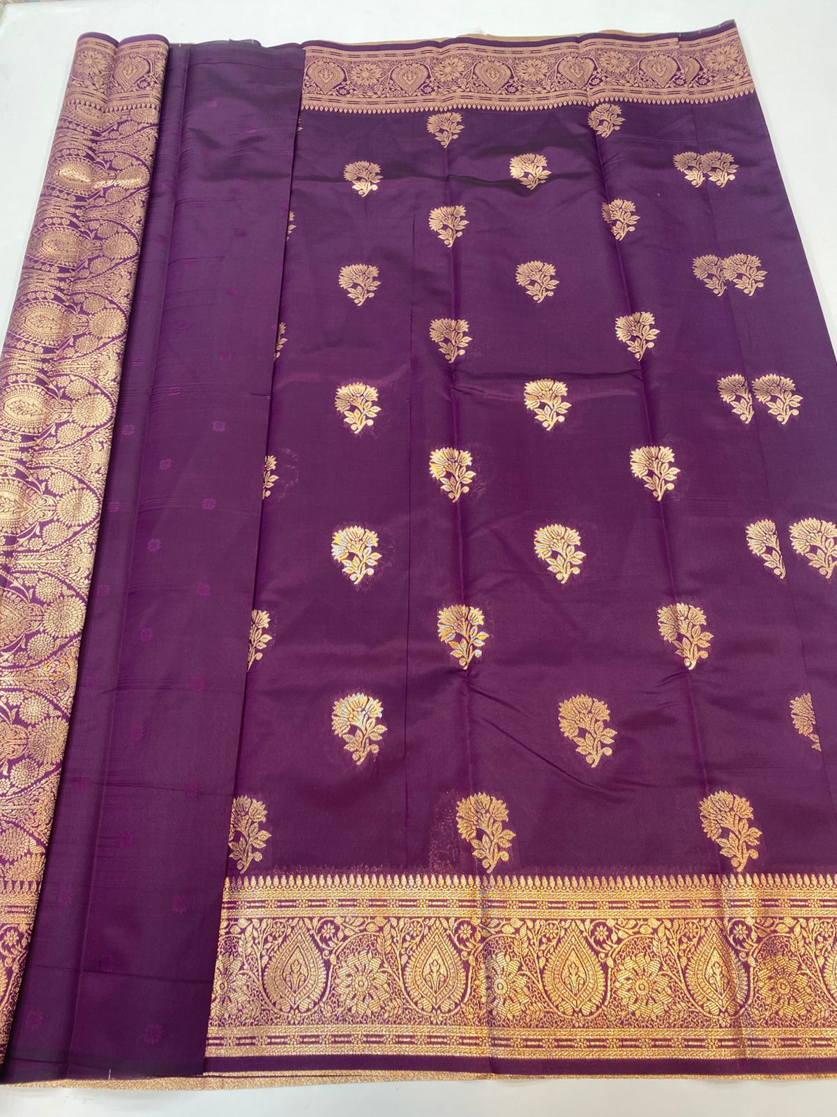 Semi Silk Butta Saree(3211B)