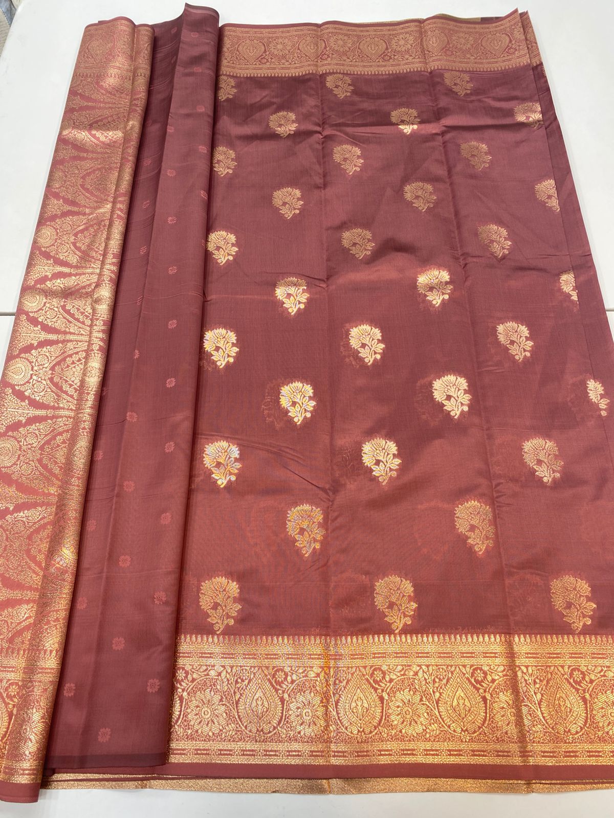 Semi Silk Butta Saree(3211B)