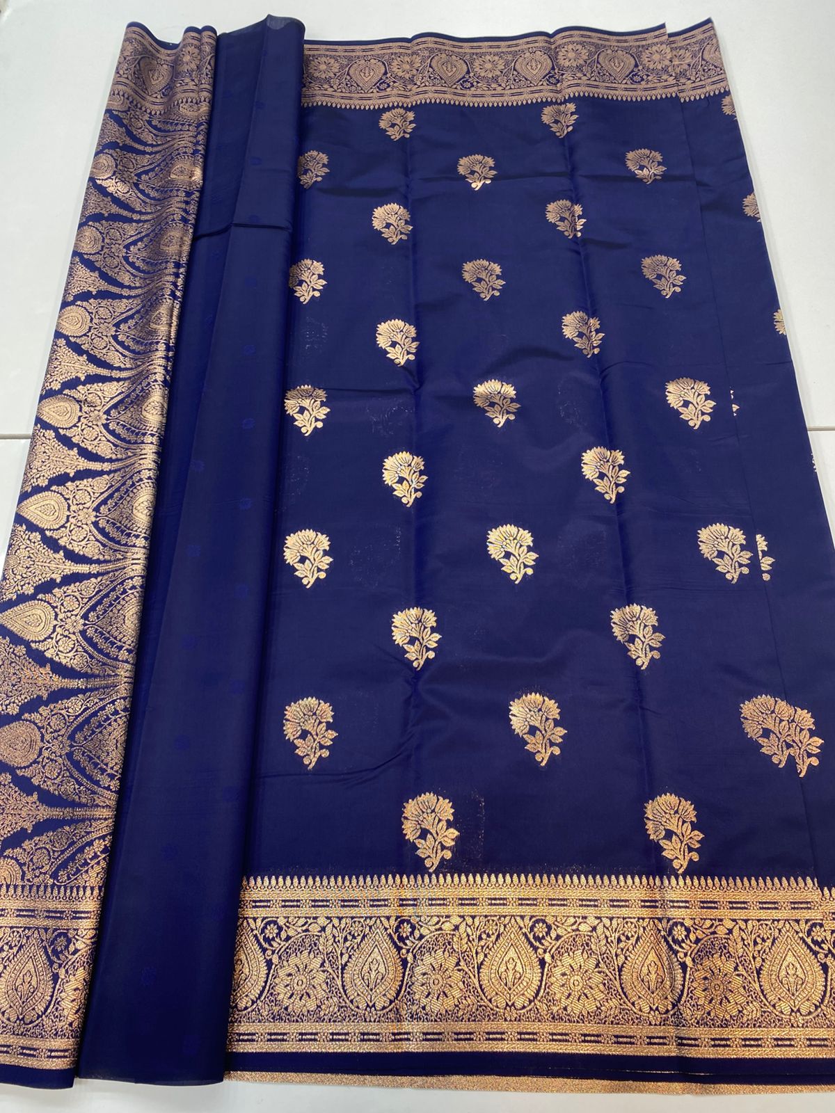 Semi Silk Butta Saree(3211B)
