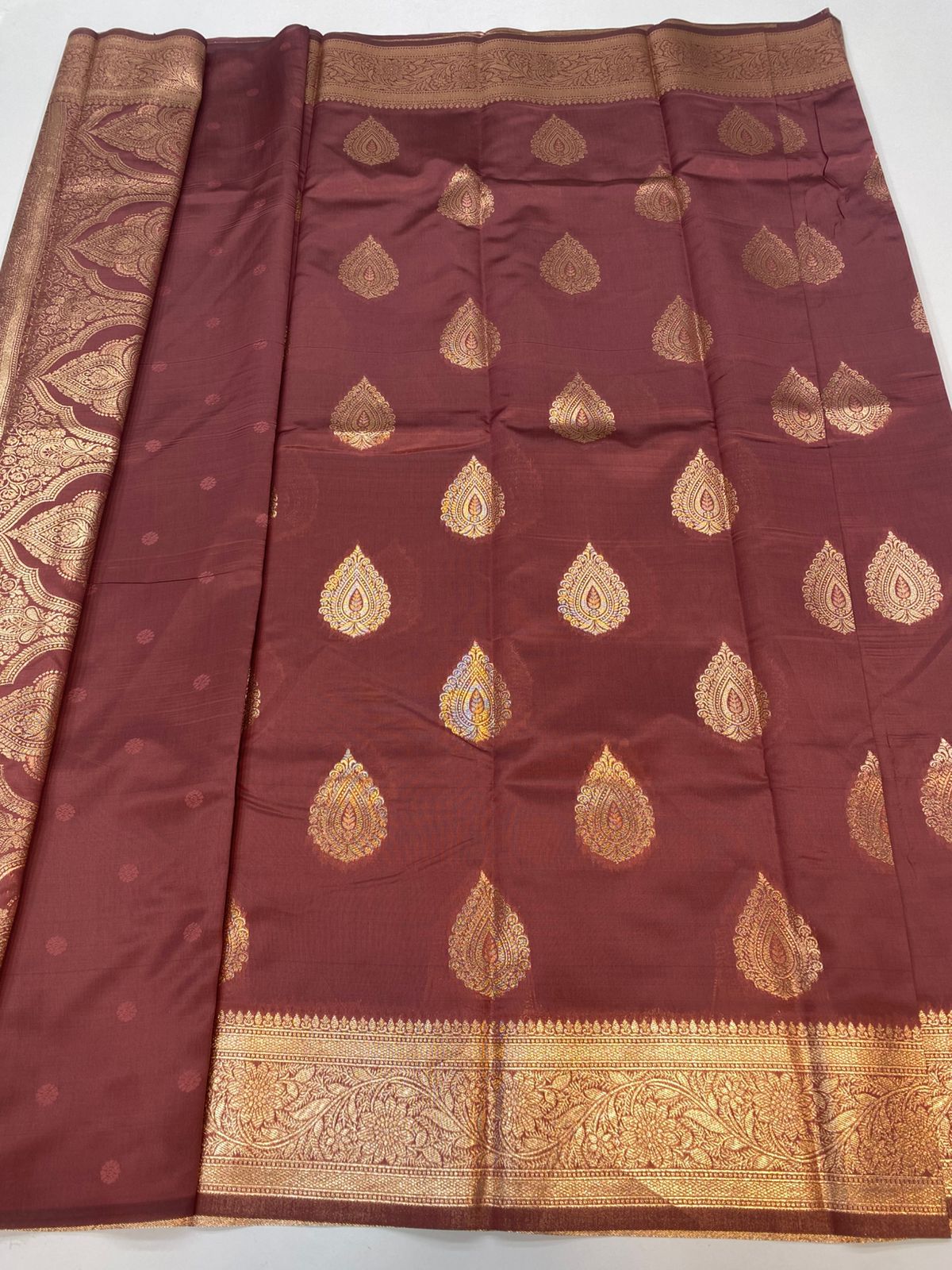 Semi Silk Butta Saree(3211A)