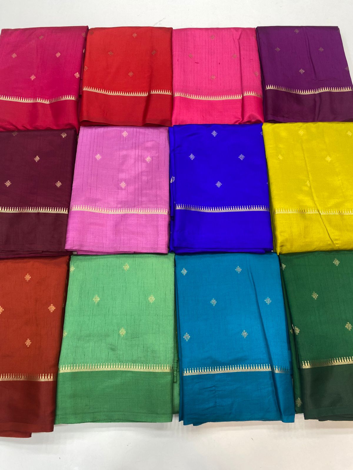 Mysore Crepe Butta Saree(3212)