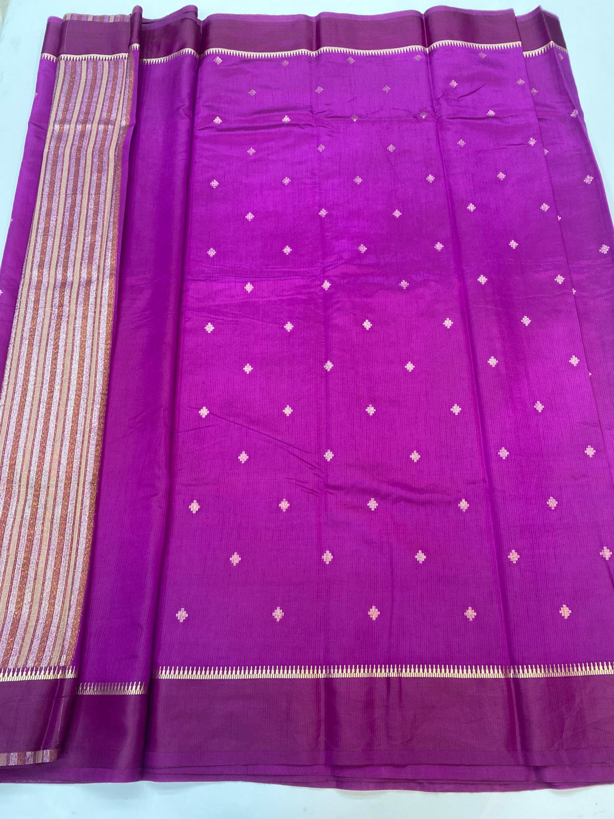 Mysore Crepe Butta Saree(3212)