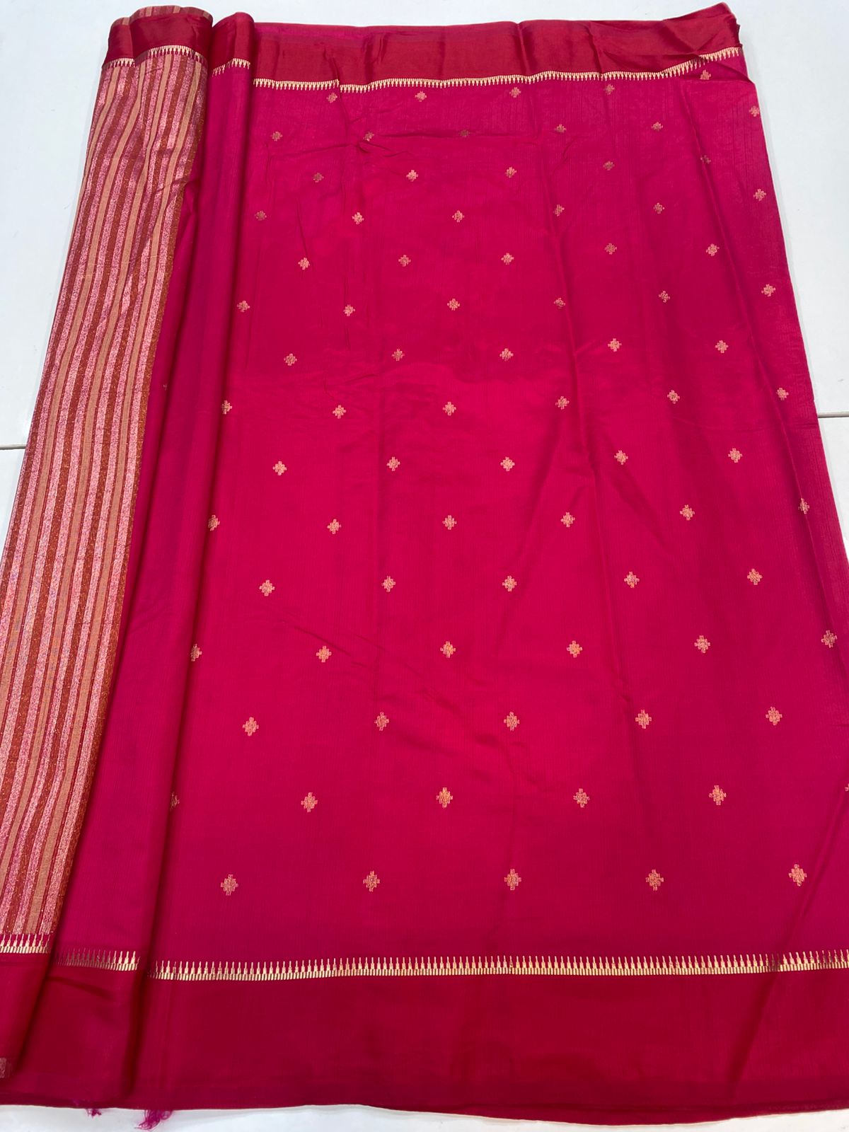 Mysore Crepe Butta Saree(3212)