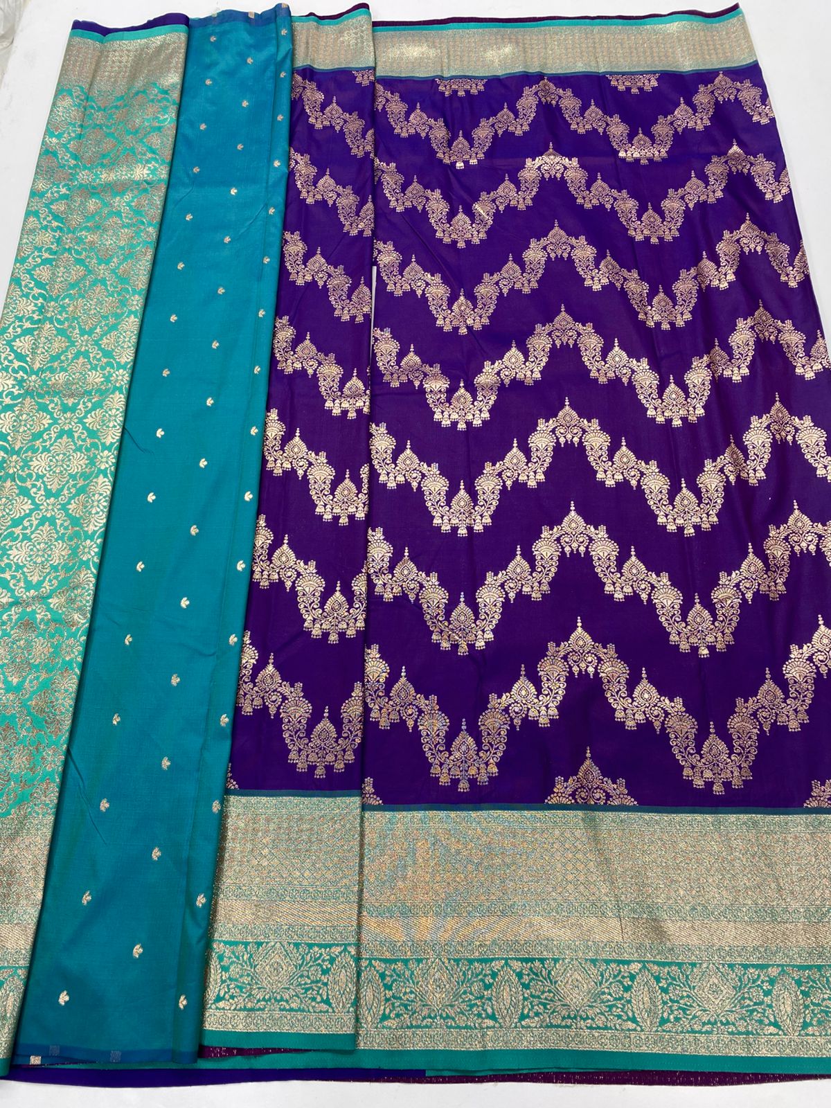 Kanchipuram semi silk sarees(3214)
