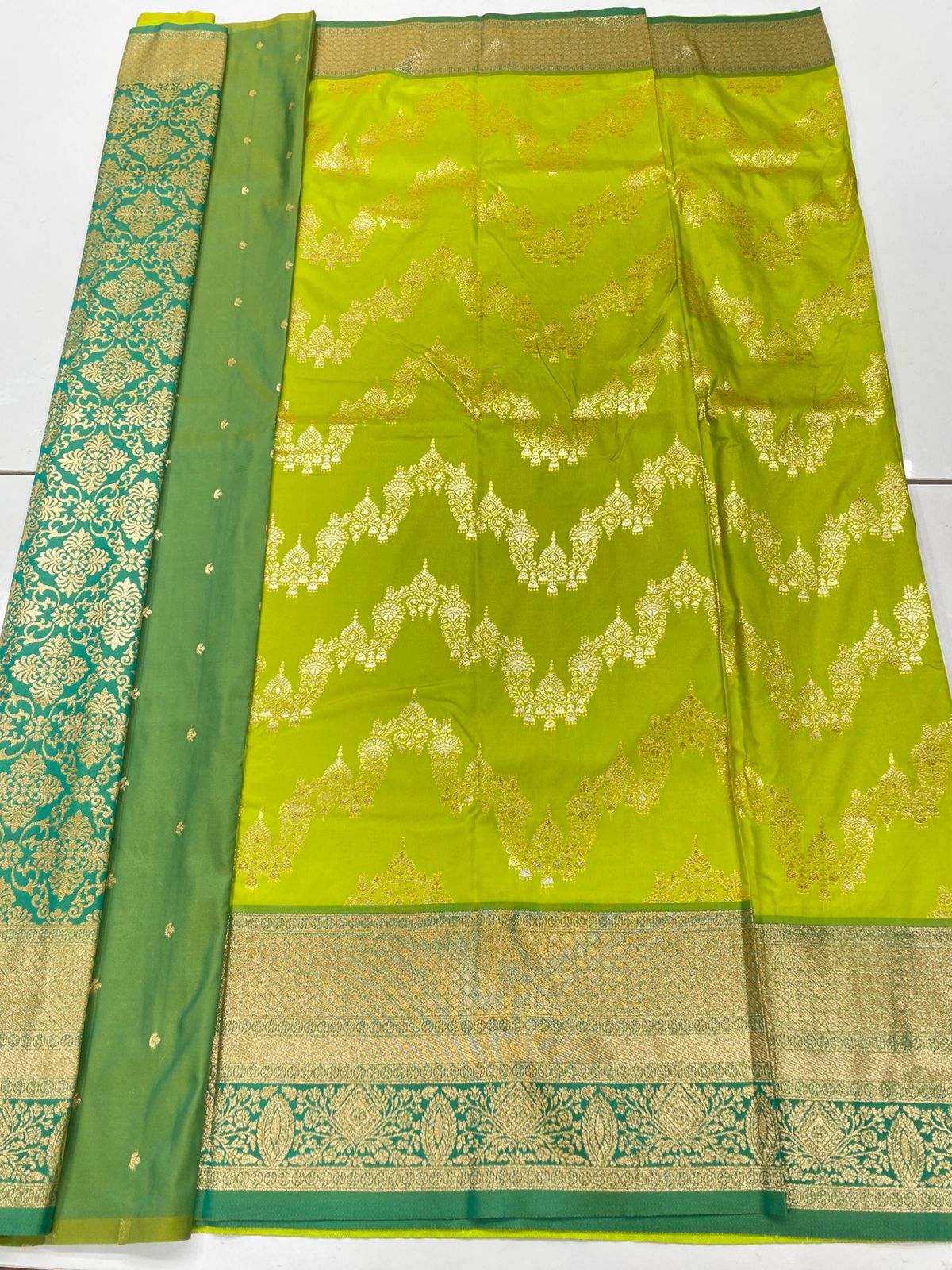 Kanchipuram semi silk sarees(3214)