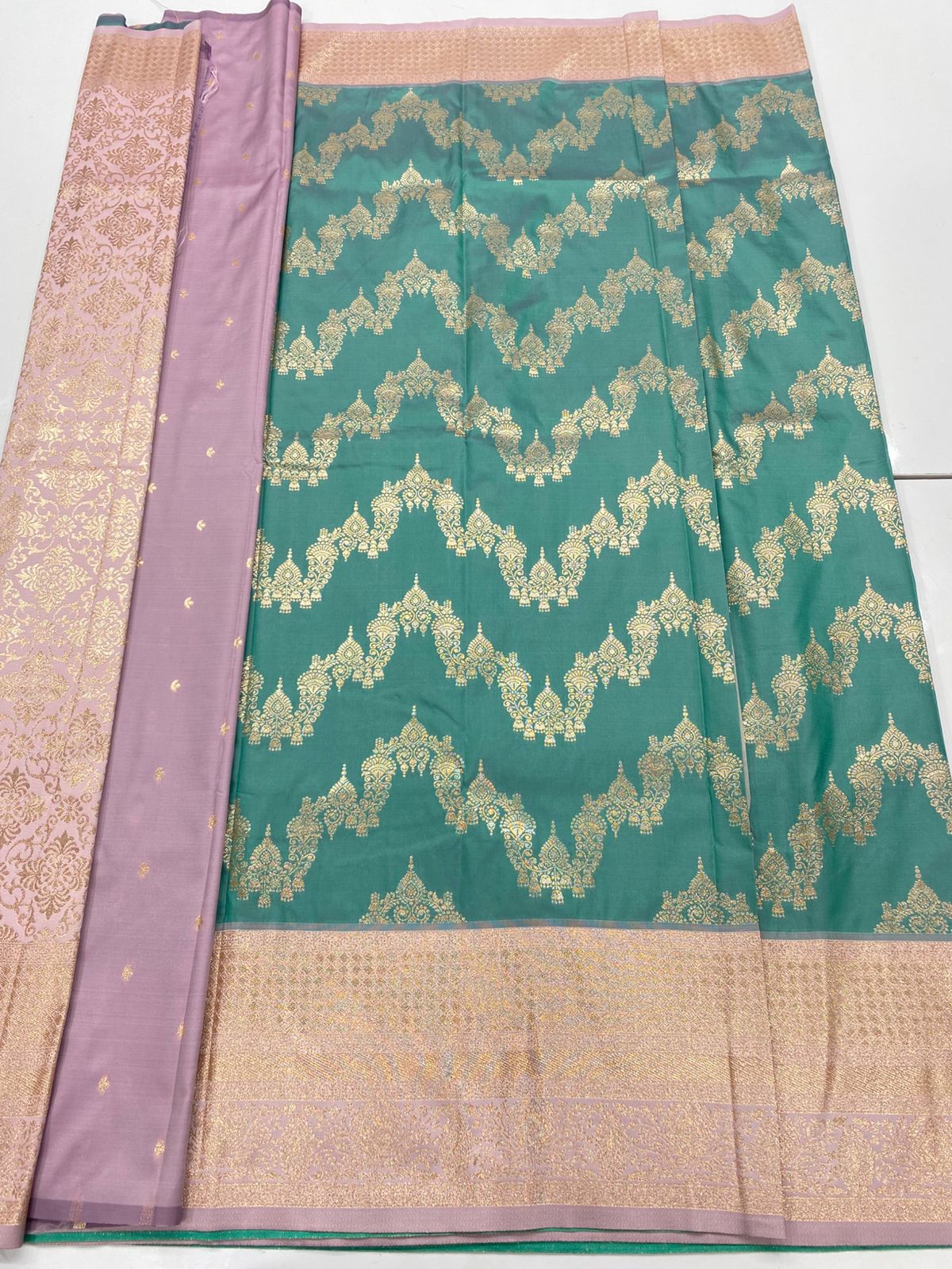 Kanchipuram semi silk sarees(3214)