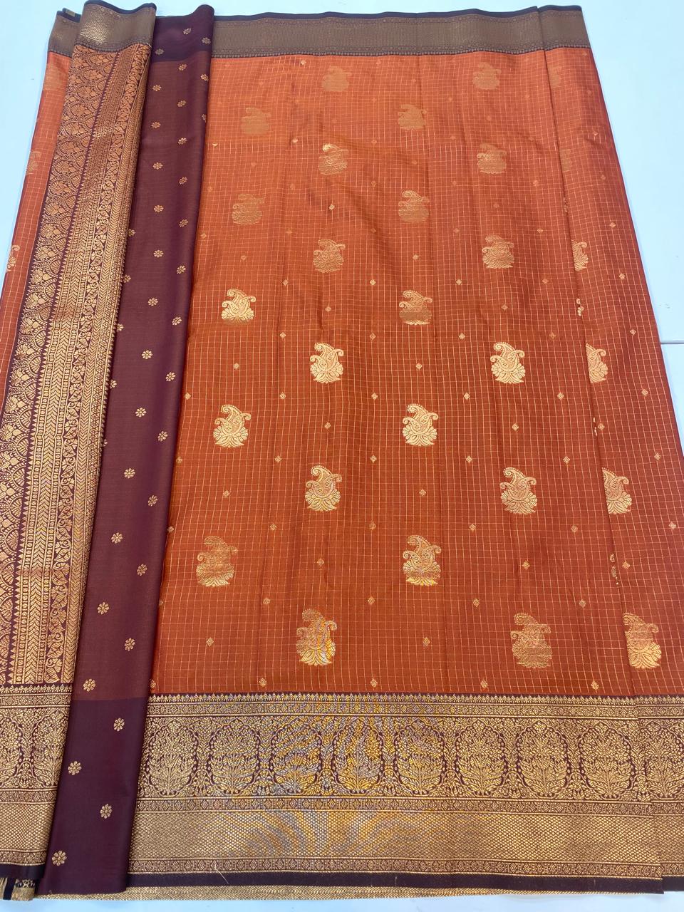 Semi Silk Butta Saree(3186D)
