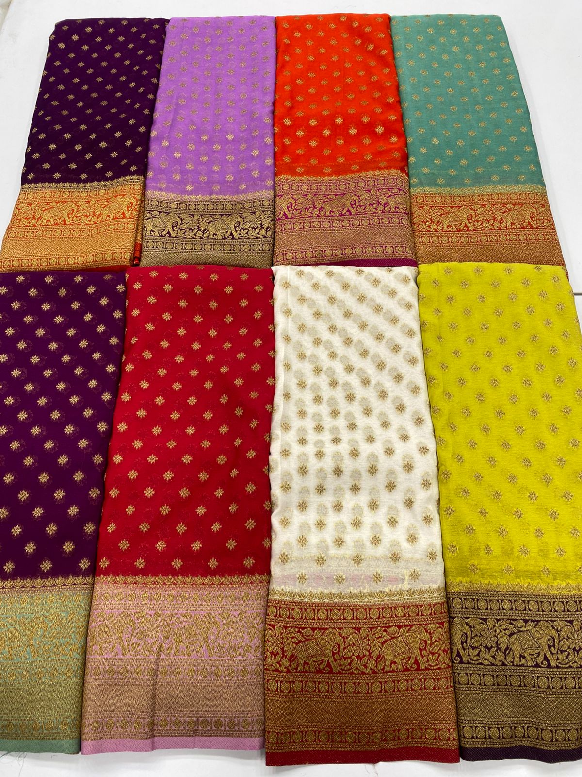 Khaddi Georgette Saree(3228)