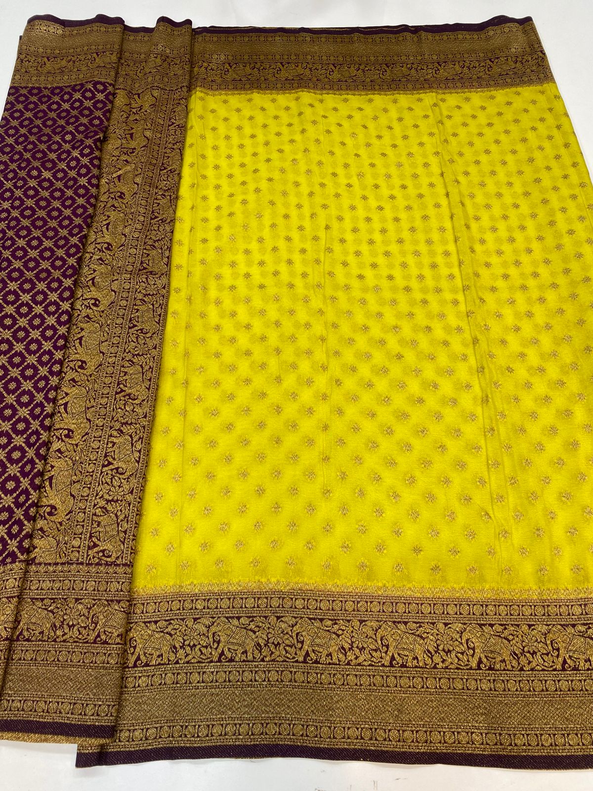 Khaddi Georgette Saree(3228)