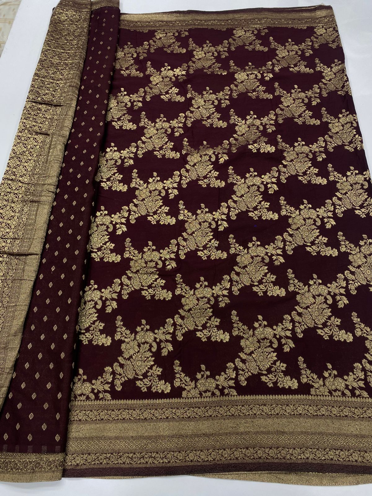 Khaddi Georgette Saree(3236)