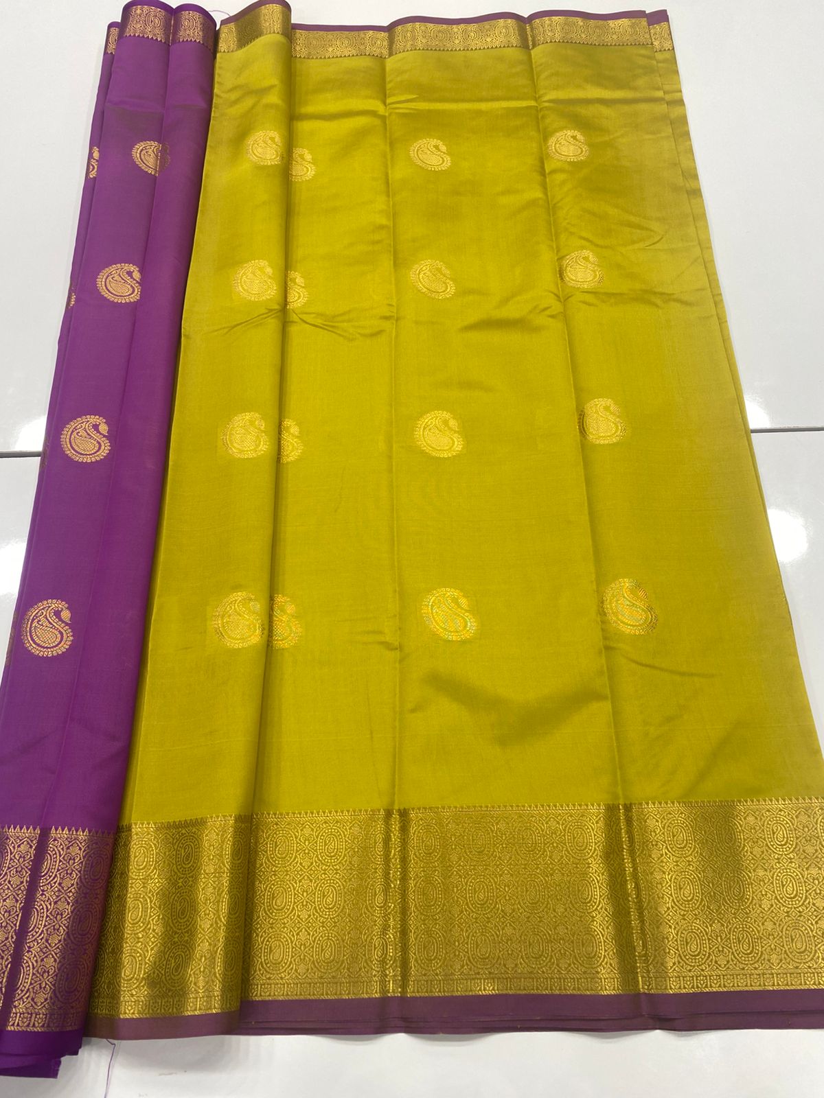 Semi Silk Butta Saree(3190B)