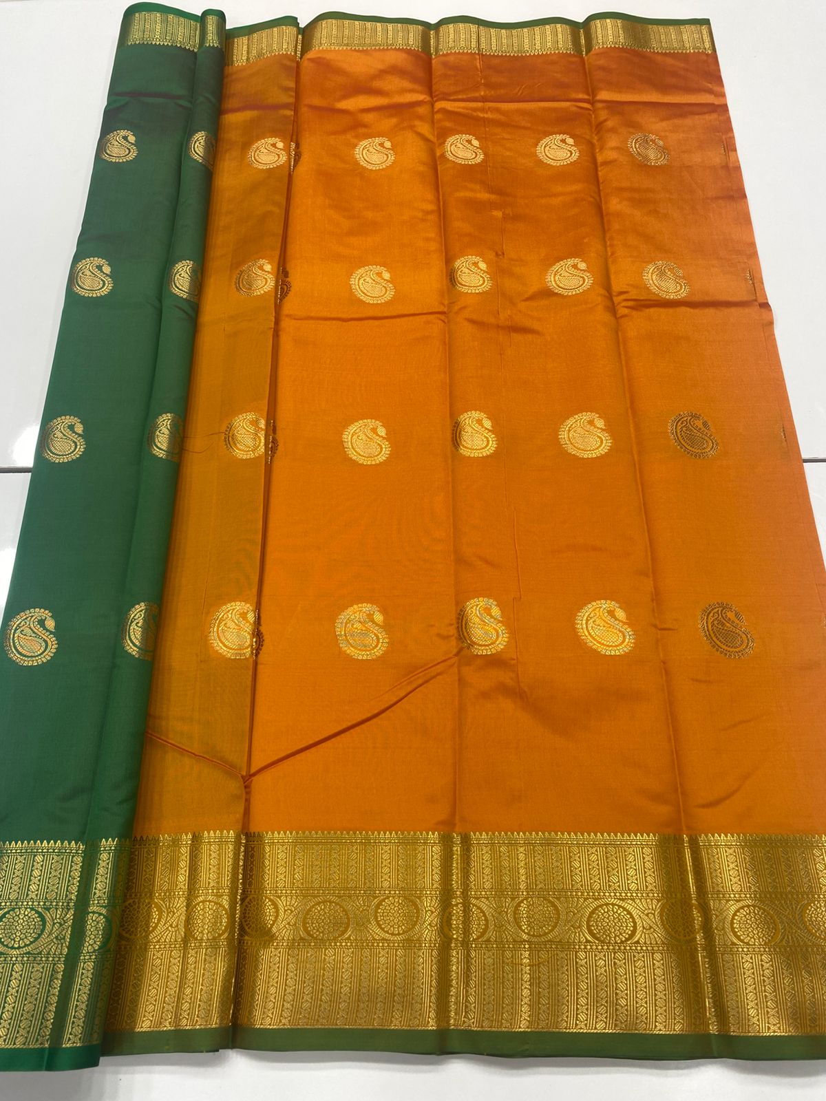 Semi Silk Butta Saree(3190B)