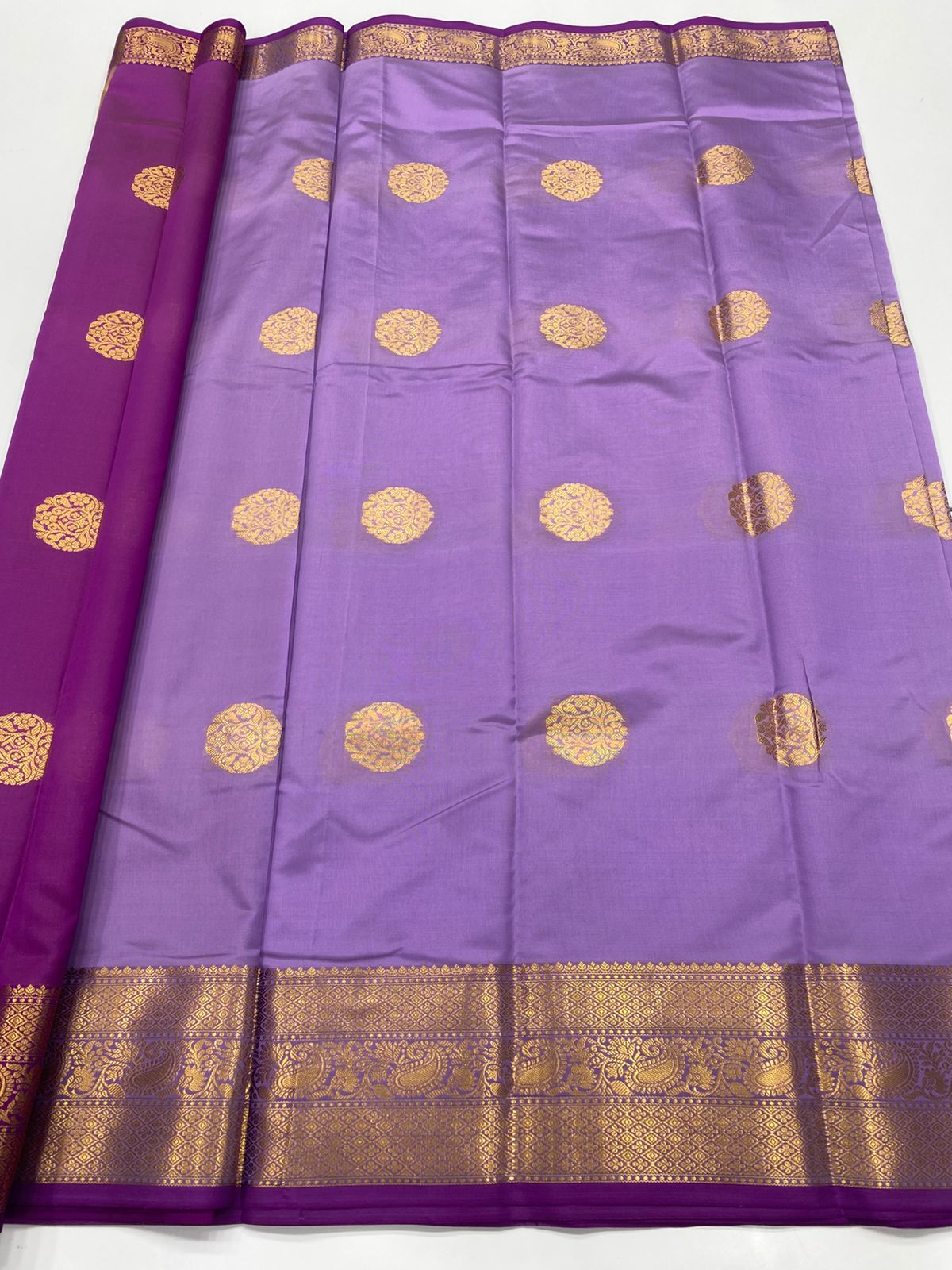 Semi Silk Butta Saree(3190B)