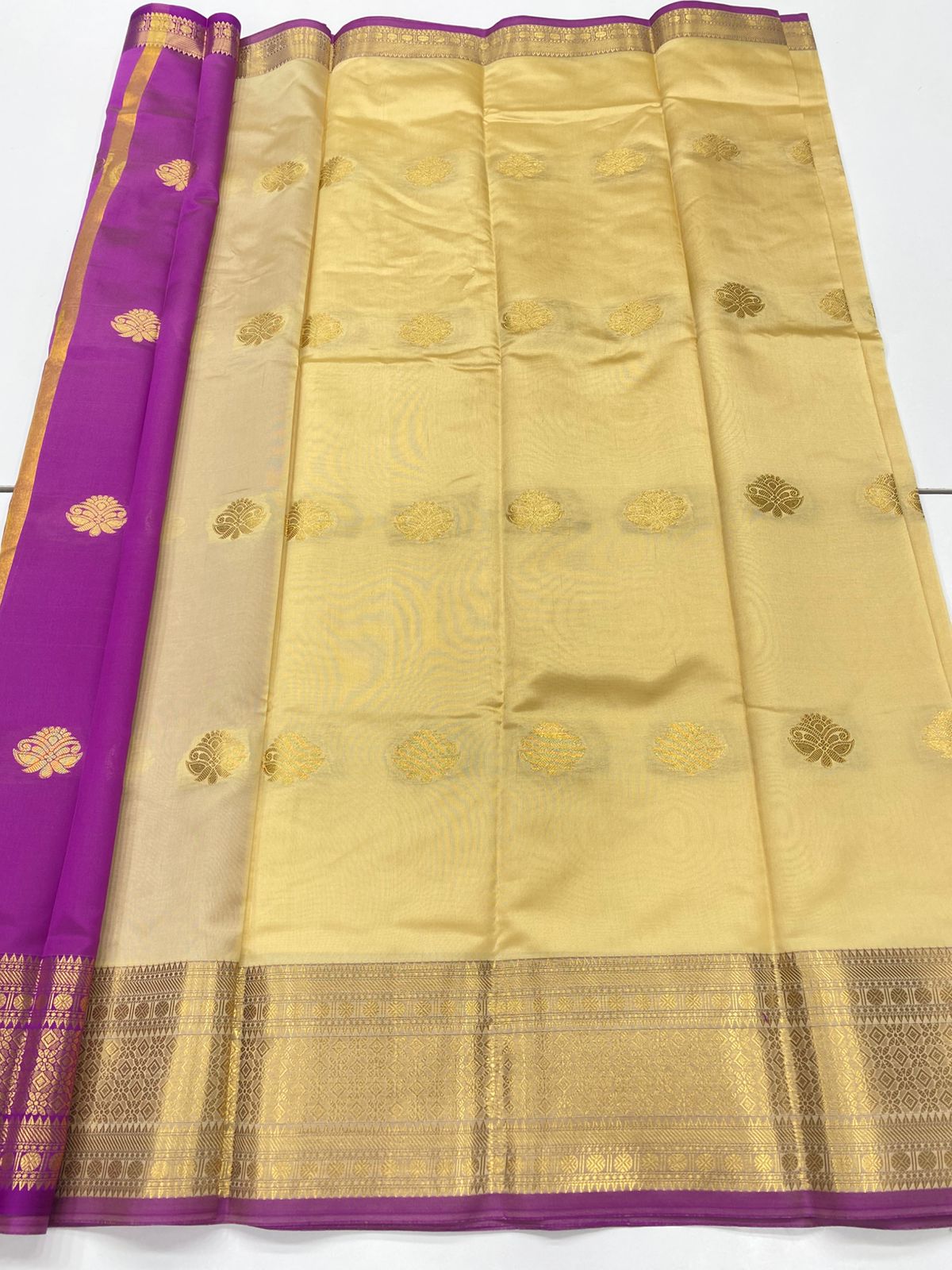Semi Silk Butta Saree(3190B)