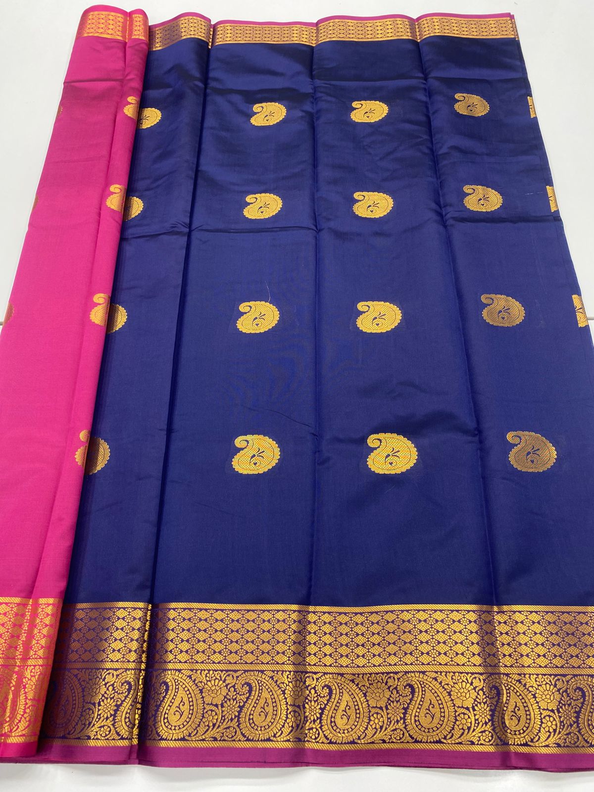 Semi Silk Butta Saree(3190B)