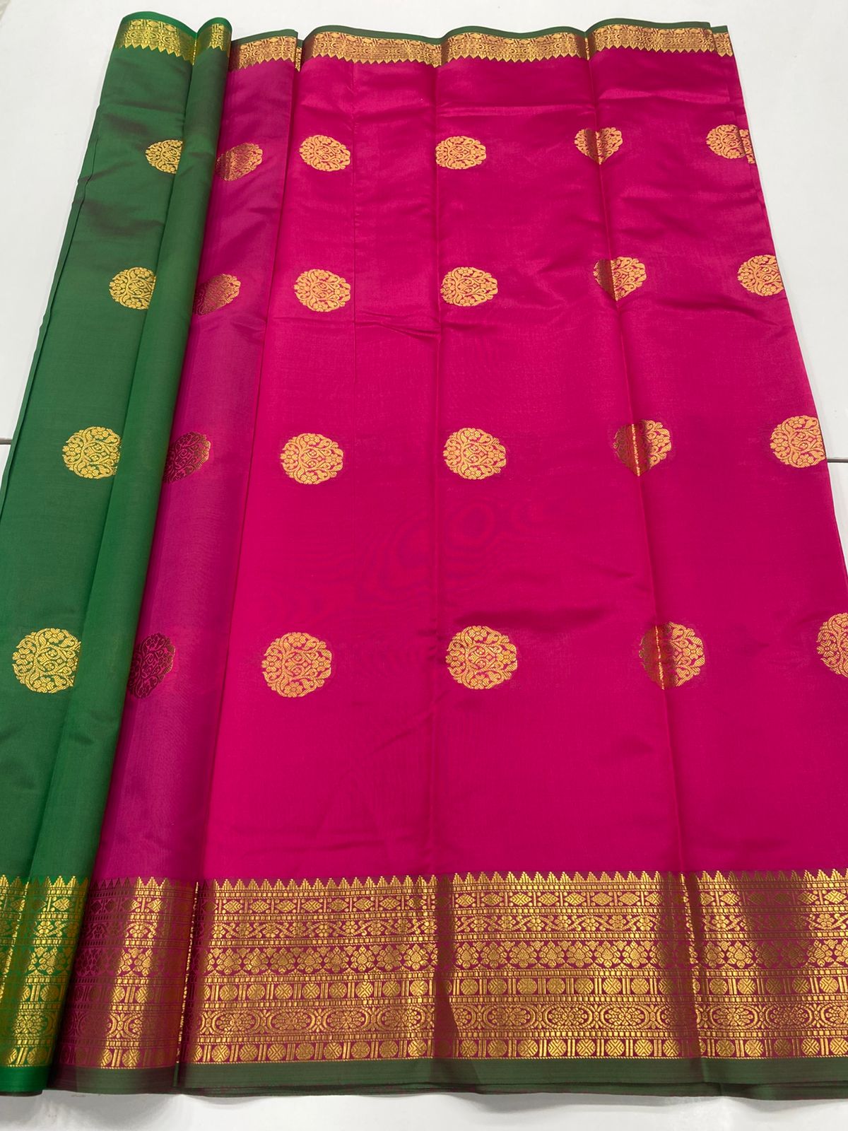 Semi Silk Butta Saree(3190B)