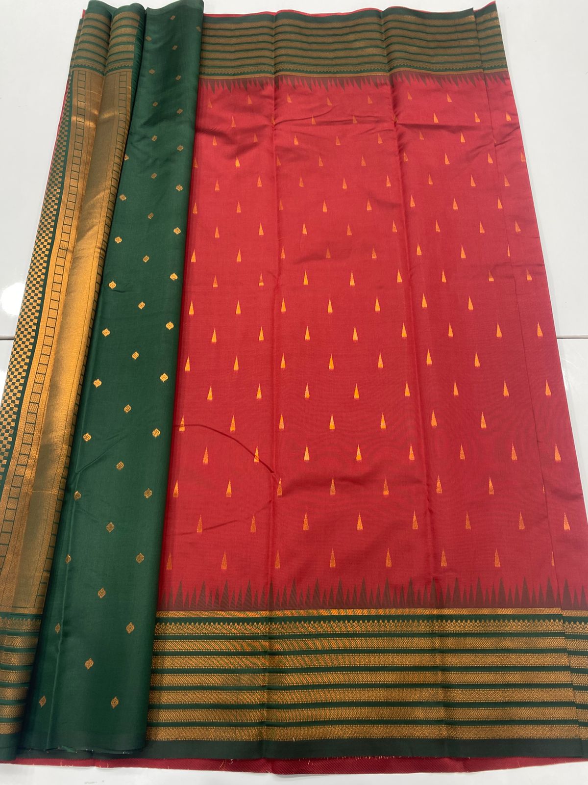 Semi Silk Butta Saree(3237)