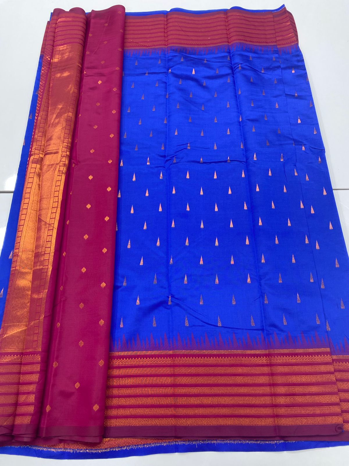 Semi Silk Butta Saree(3237)