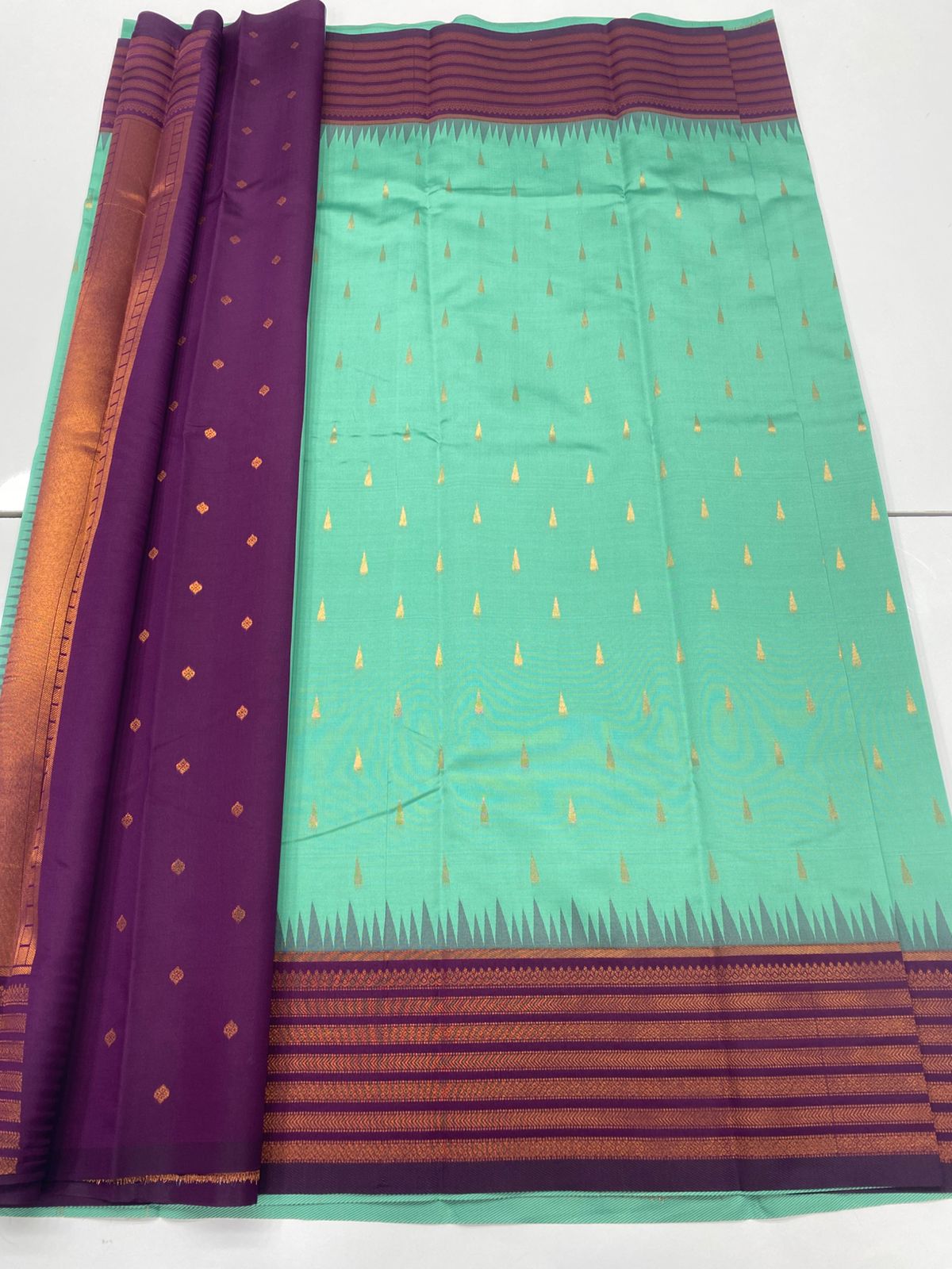 Semi Silk Butta Saree(3237)