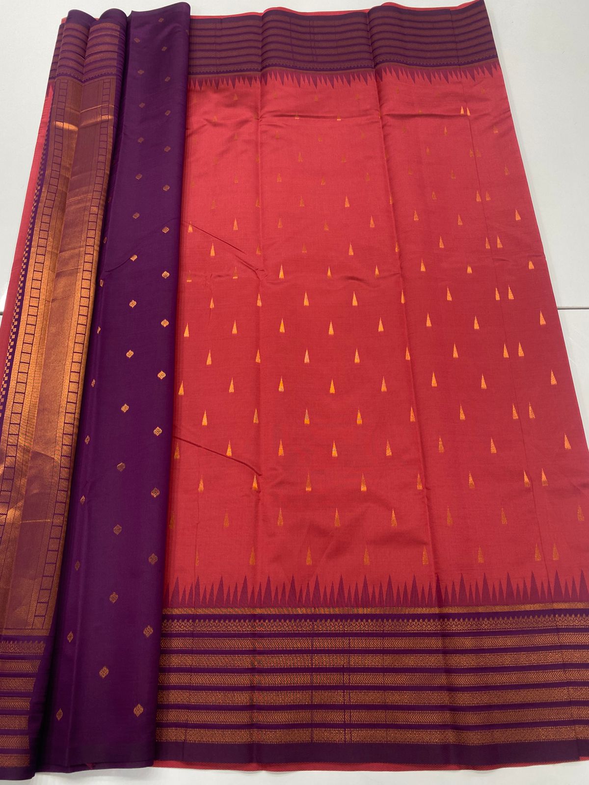 Semi Silk Butta Saree(3237)