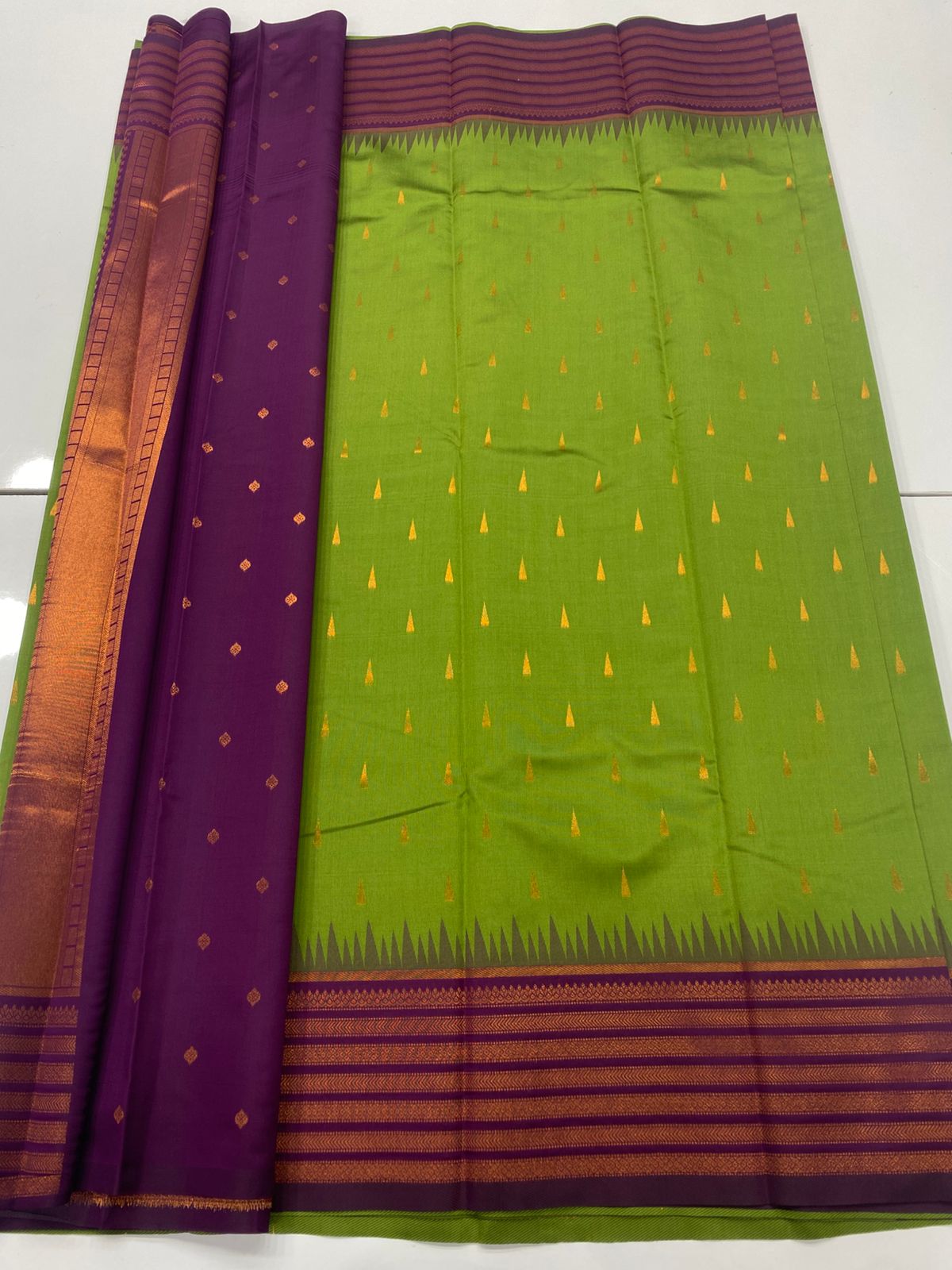 Semi Silk Butta Saree(3237)
