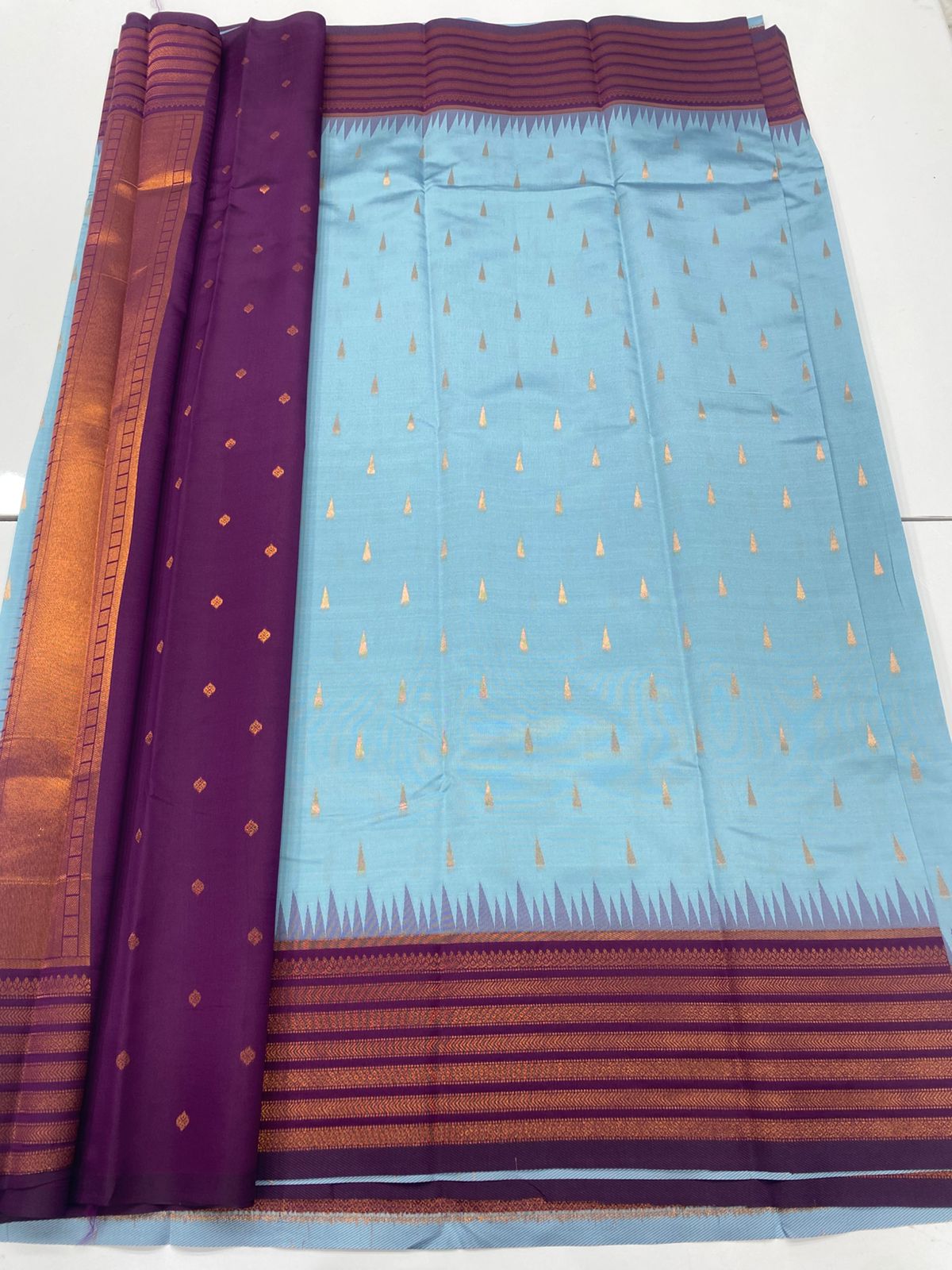Semi Silk Butta Saree(3237)