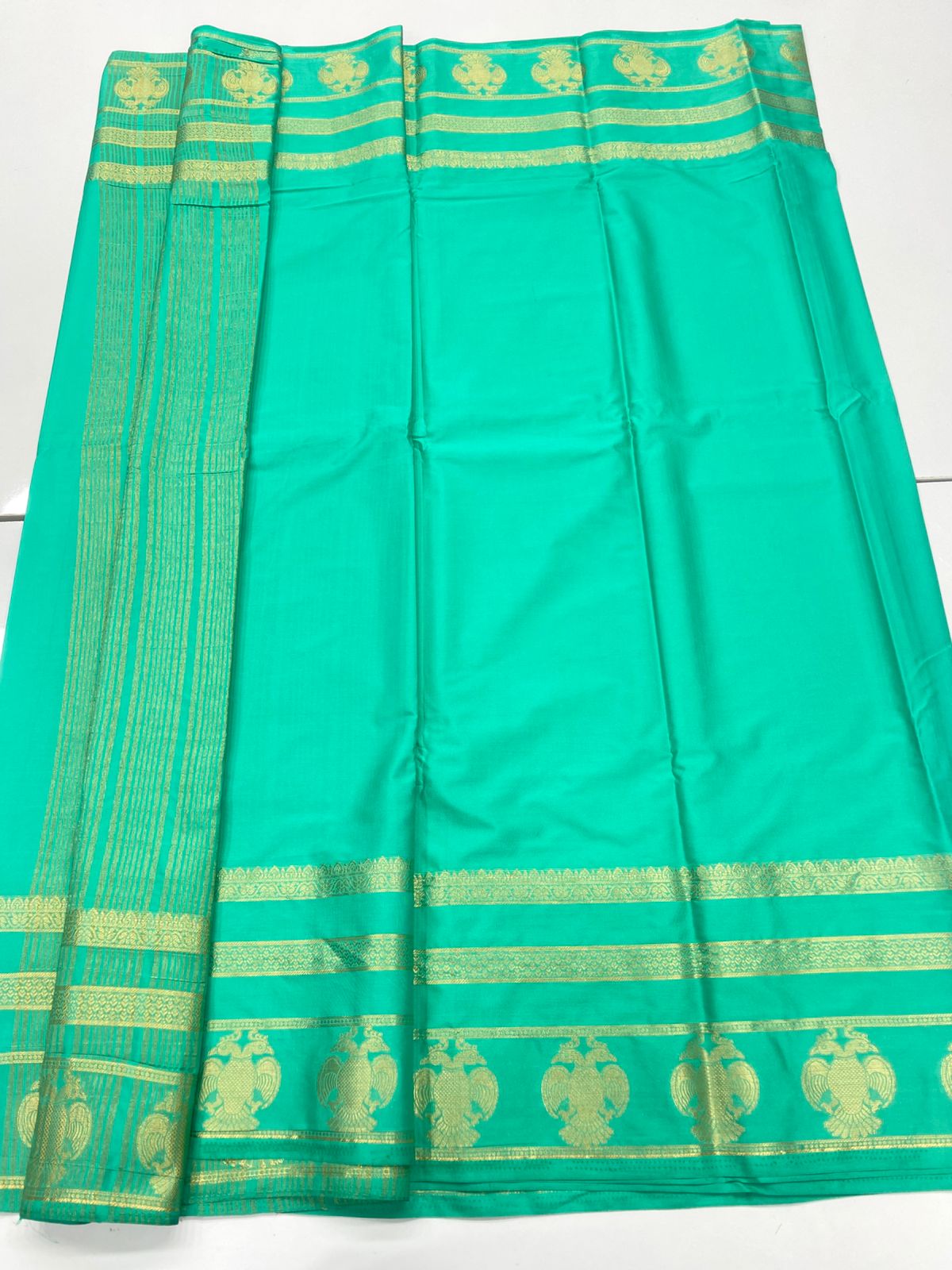 Mysore Crepe Self Saree(3239A)