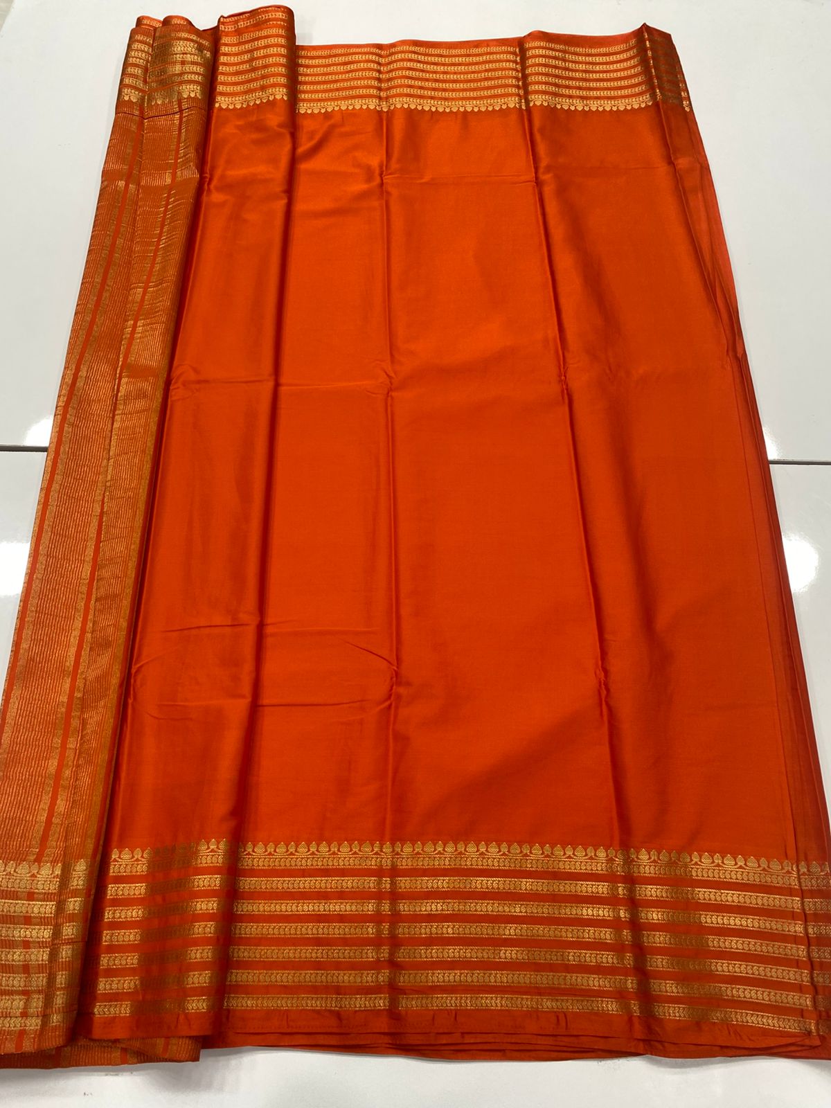 Mysore Crepe Self Saree(3239C)