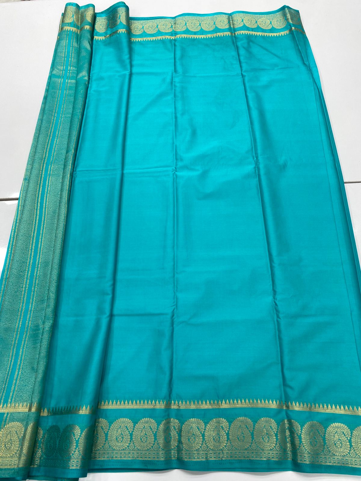 Mysore Crepe Self Saree(3239B)
