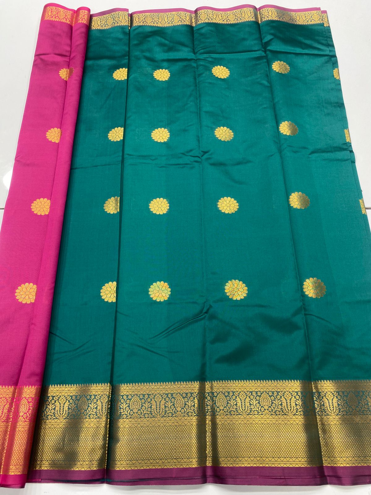 Semi Silk Butta Saree(3190C)