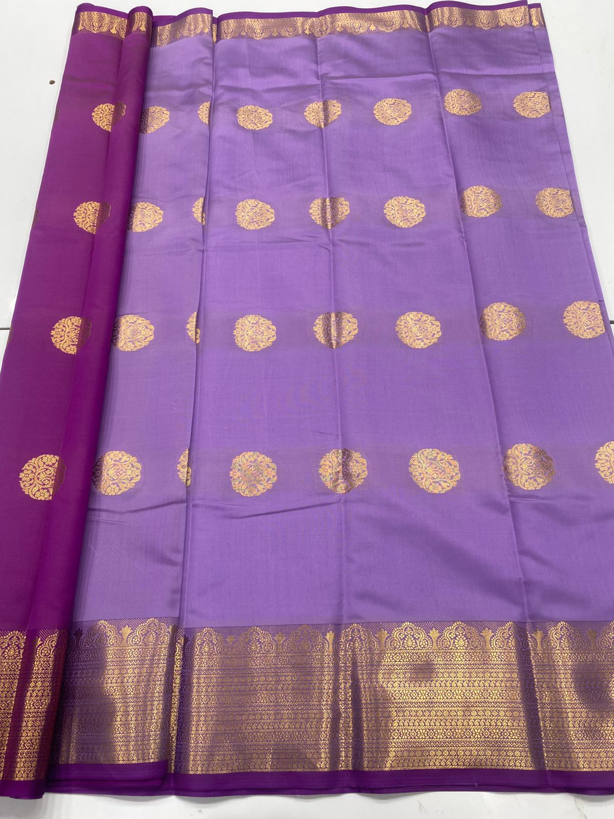 Semi Silk Butta Saree(3190C)
