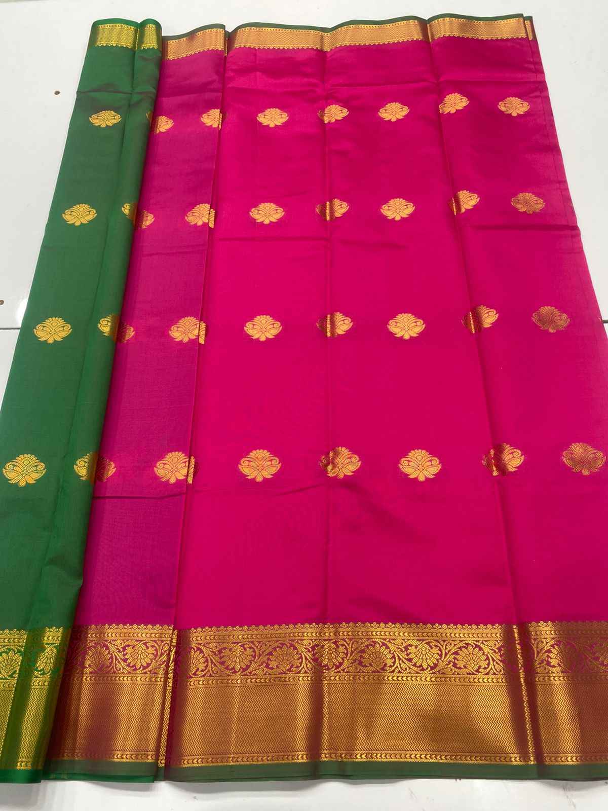 Semi Silk Butta Saree(3190C)